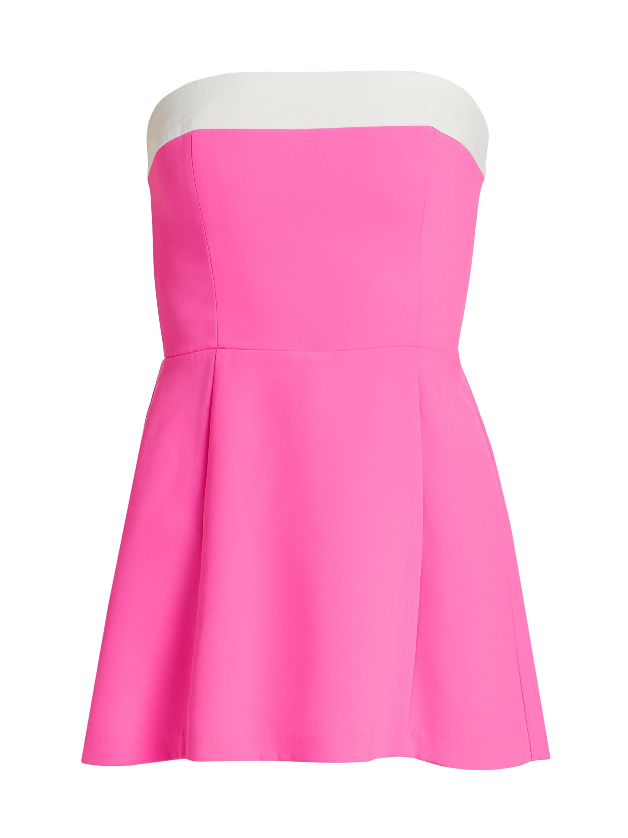 Amanda Uprichard Women's Kerry Strapless Romper - Aster