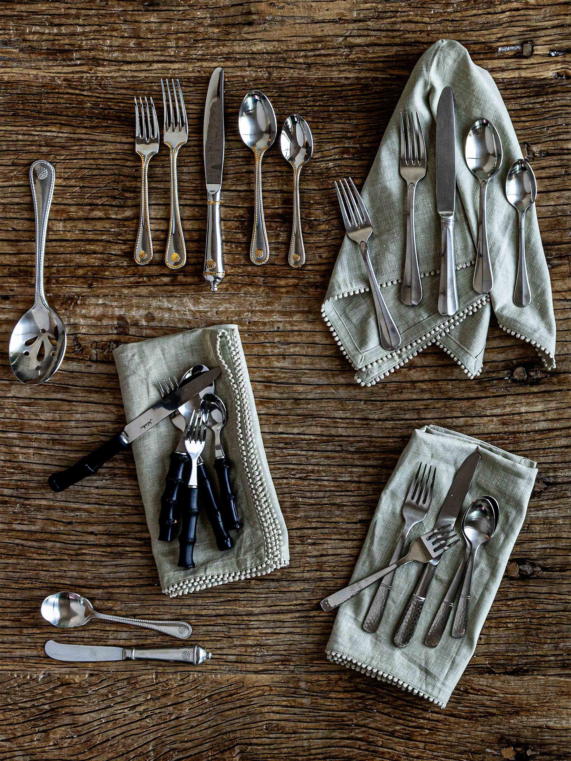 Juliska Berry & Thread 20-Piece Plate Setting - Polished