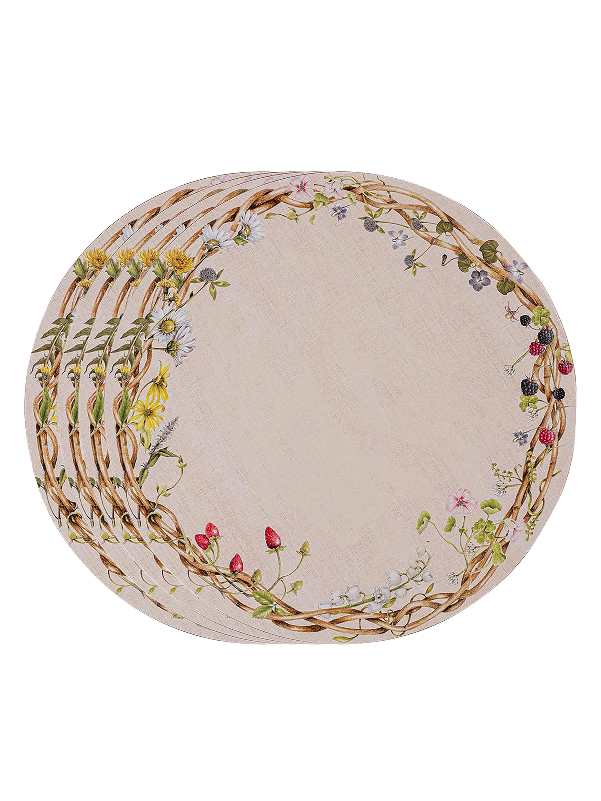 Juliska Meadow Walk 4-Piece Placemat Set