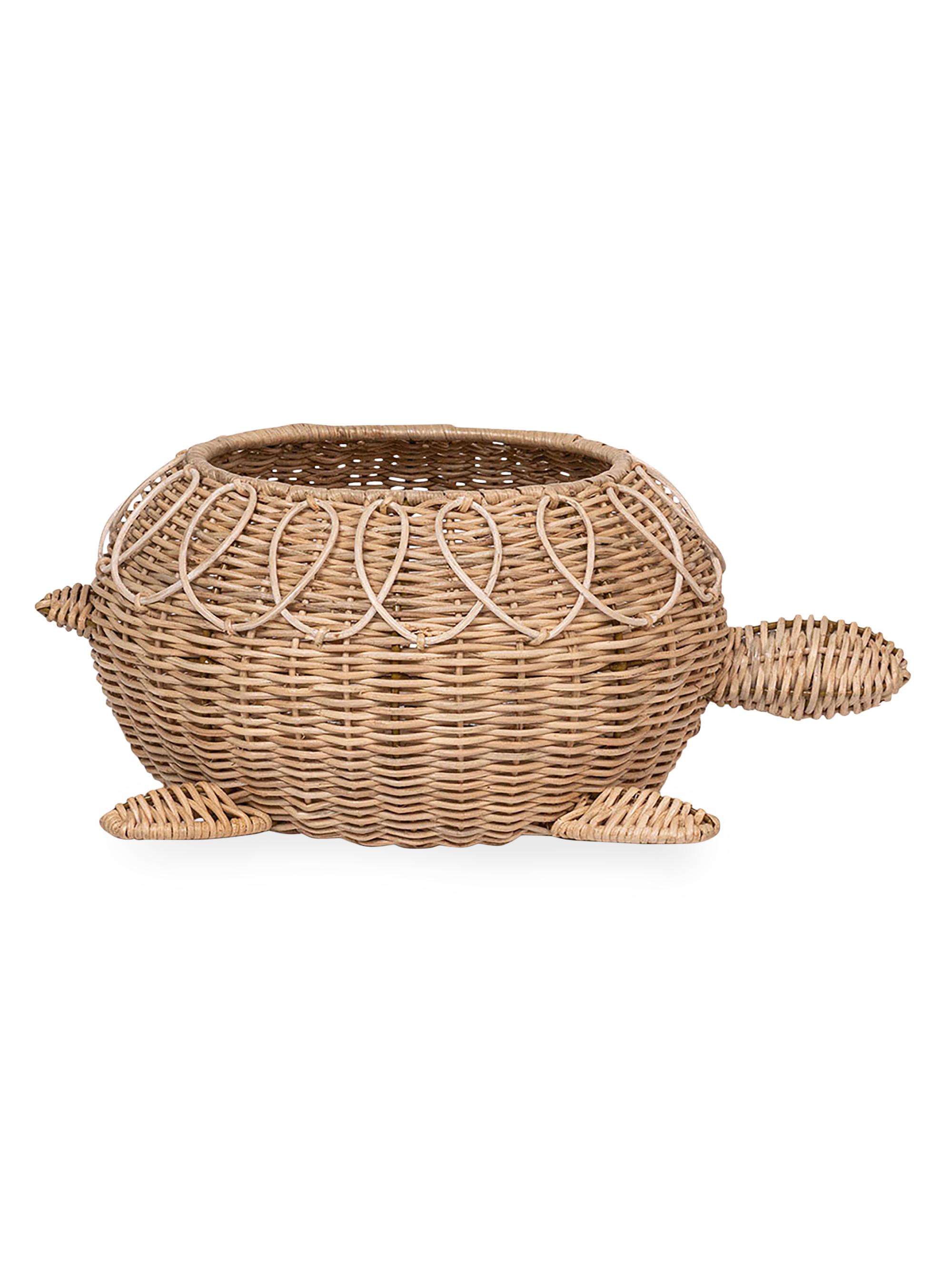 Juliska Provence Rattan Turtle Bowl - White Wash