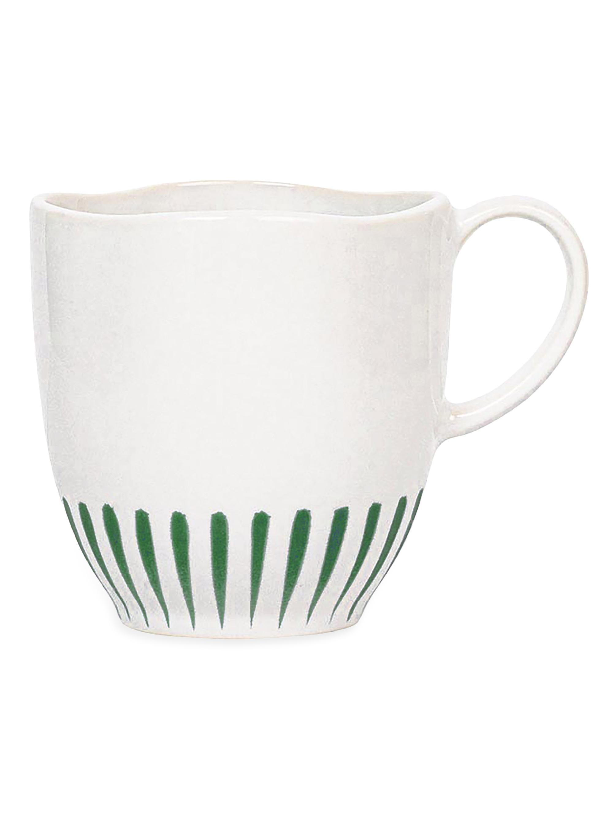 Juliska Sitio Striped Mug - White Wash Delft Blue