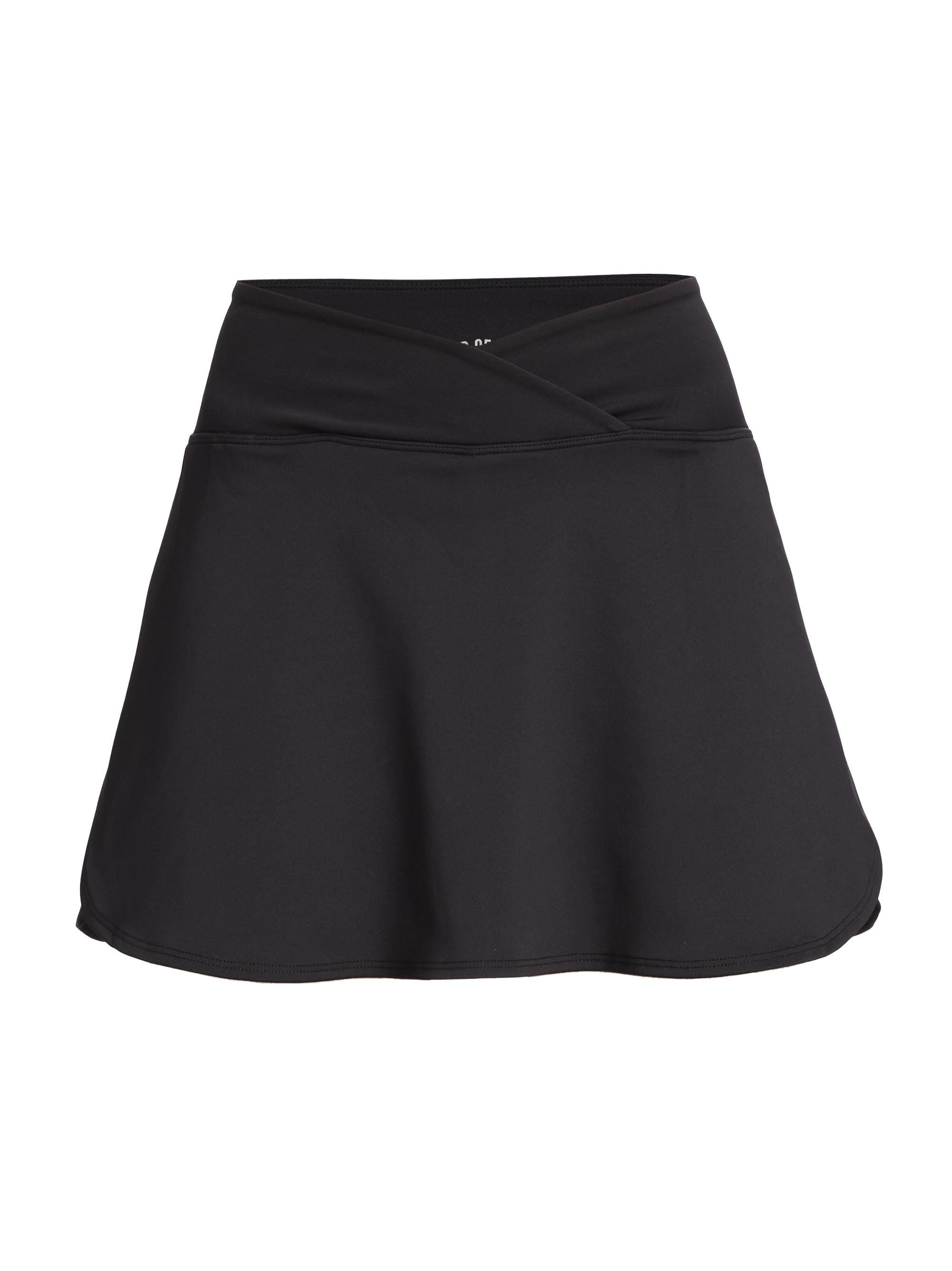 Year of Ours Women's The Maria Skirted Active Shorts - Black
