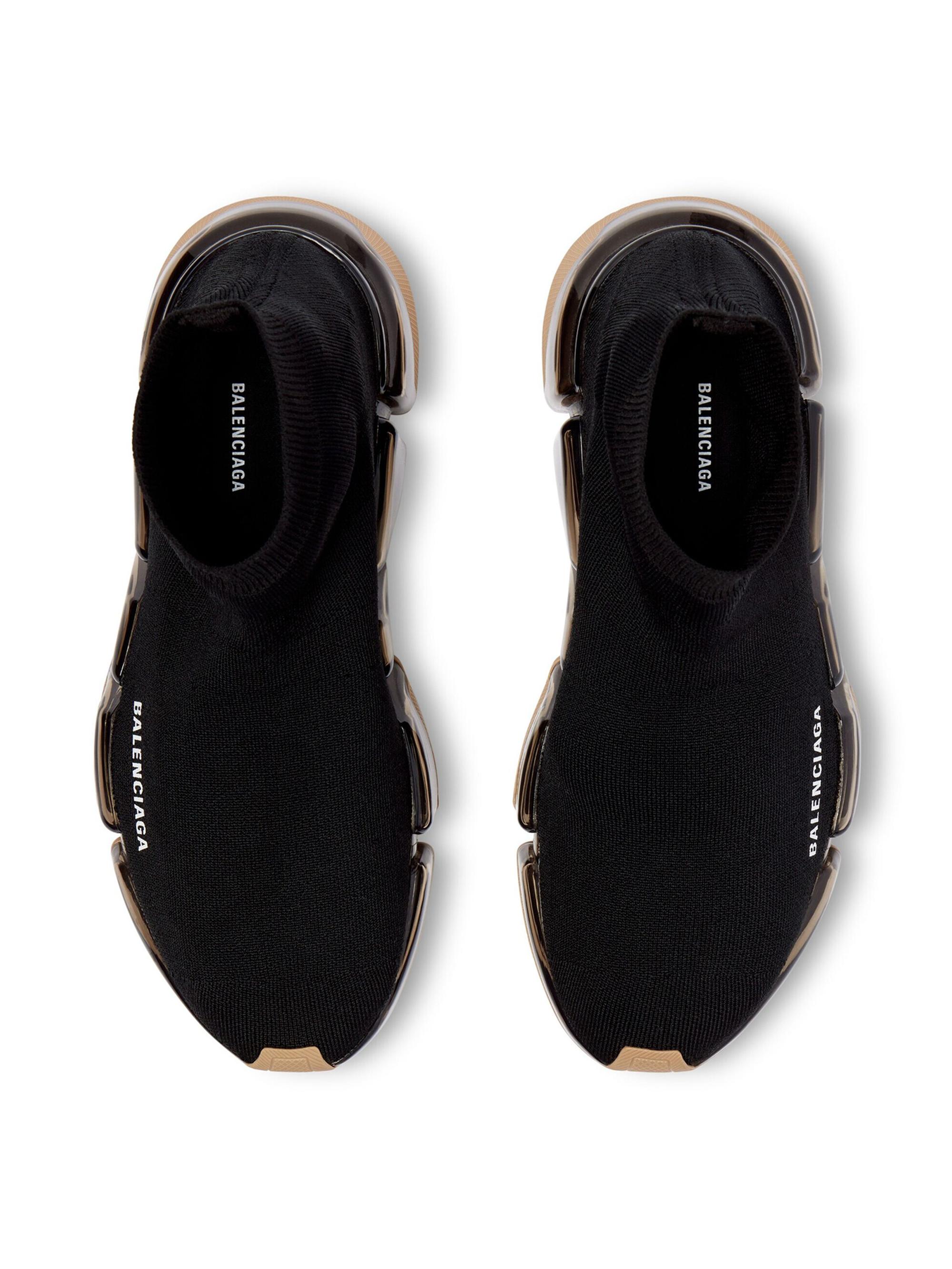 Balenciaga Speed 2.0 Full Clear Sole Recycled Knit Sneakers | Saks