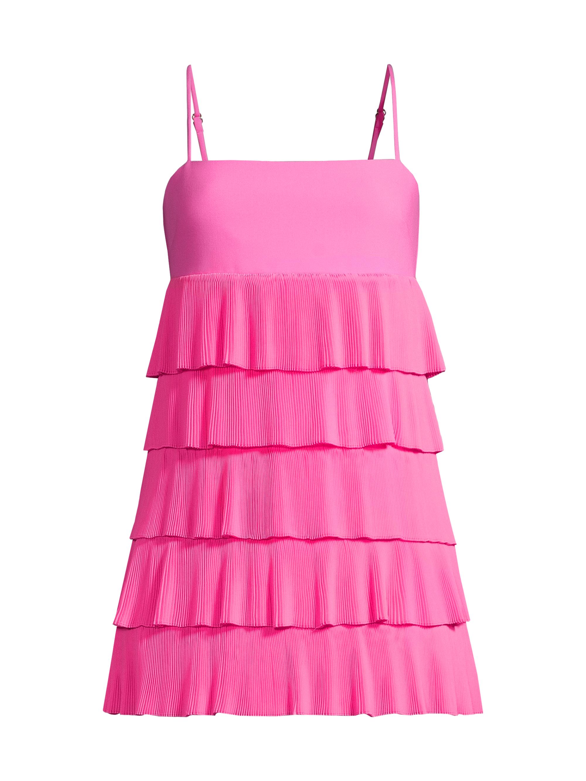 Likely Women's Cella Tiered Sleeveless Minidress - Pink Sugar
