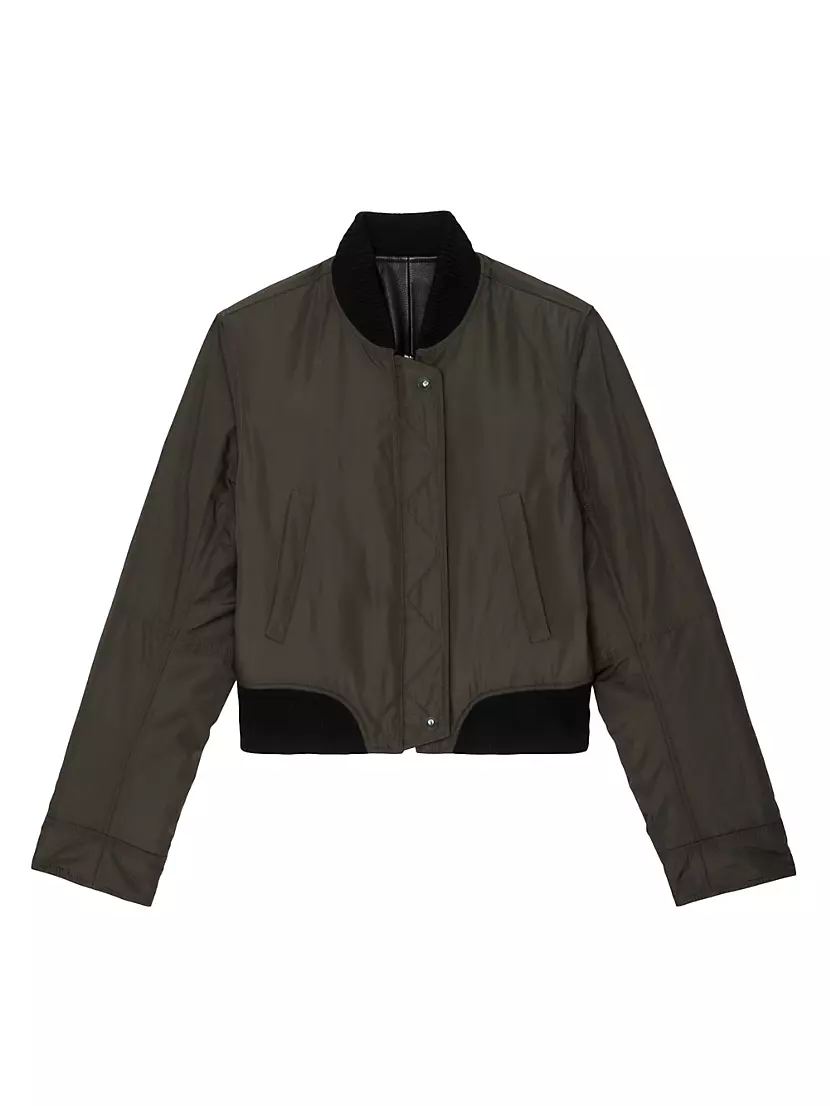 Bunta Reversible Leather Jacket