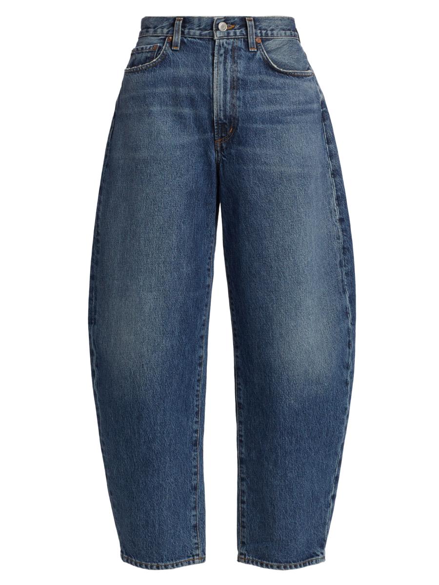 Agolde Balloon High-Rise Rigid Barrel Jeans | Saks Fifth Avenue
