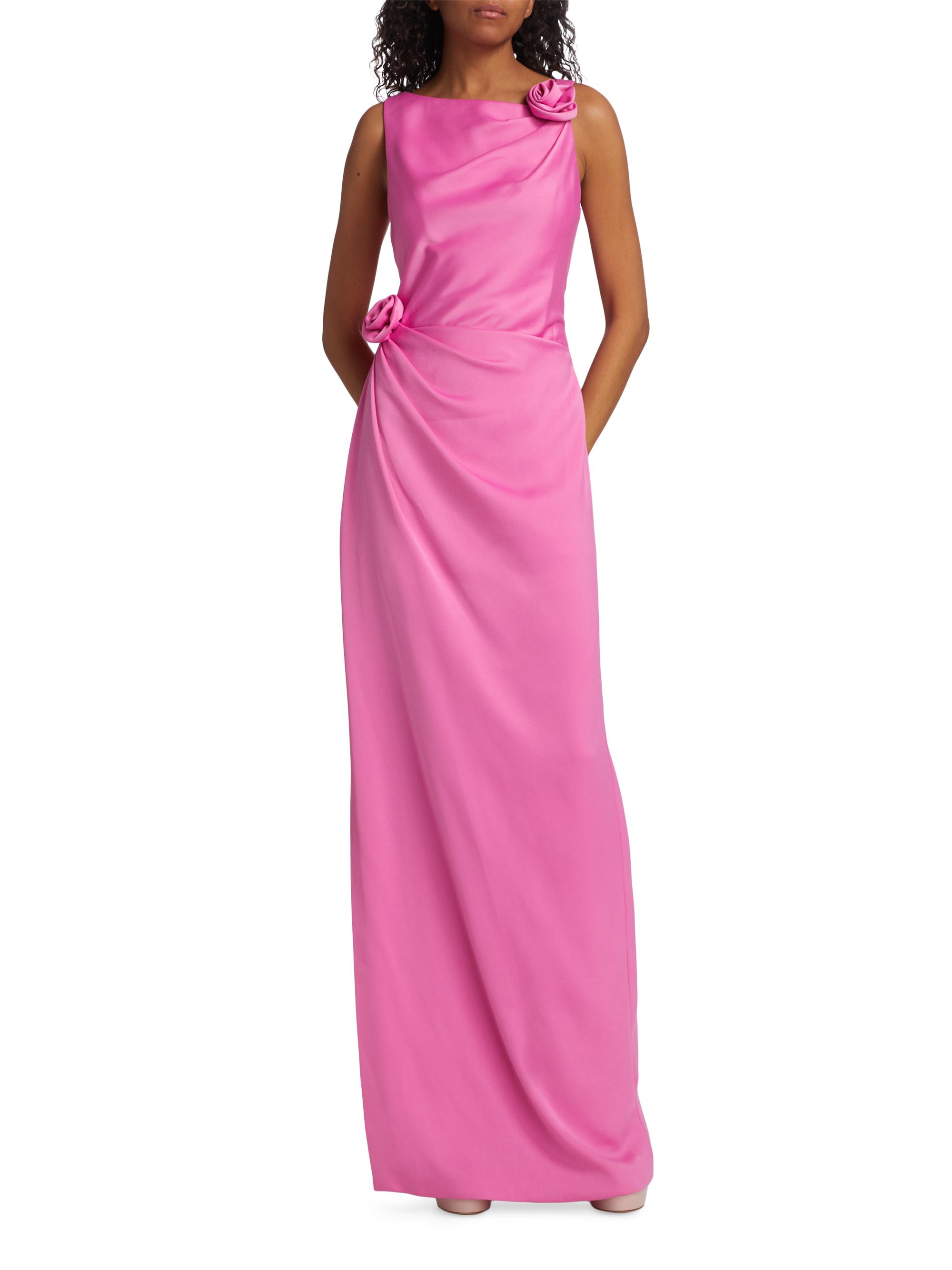 ML Monique Lhuillier Leela Crepe Maxi Dress | Saks Fifth Avenue