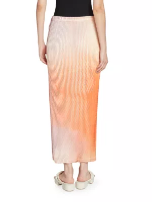 Shop Issey Miyake Suffused Pleats Skirt | Saks Fifth Avenue