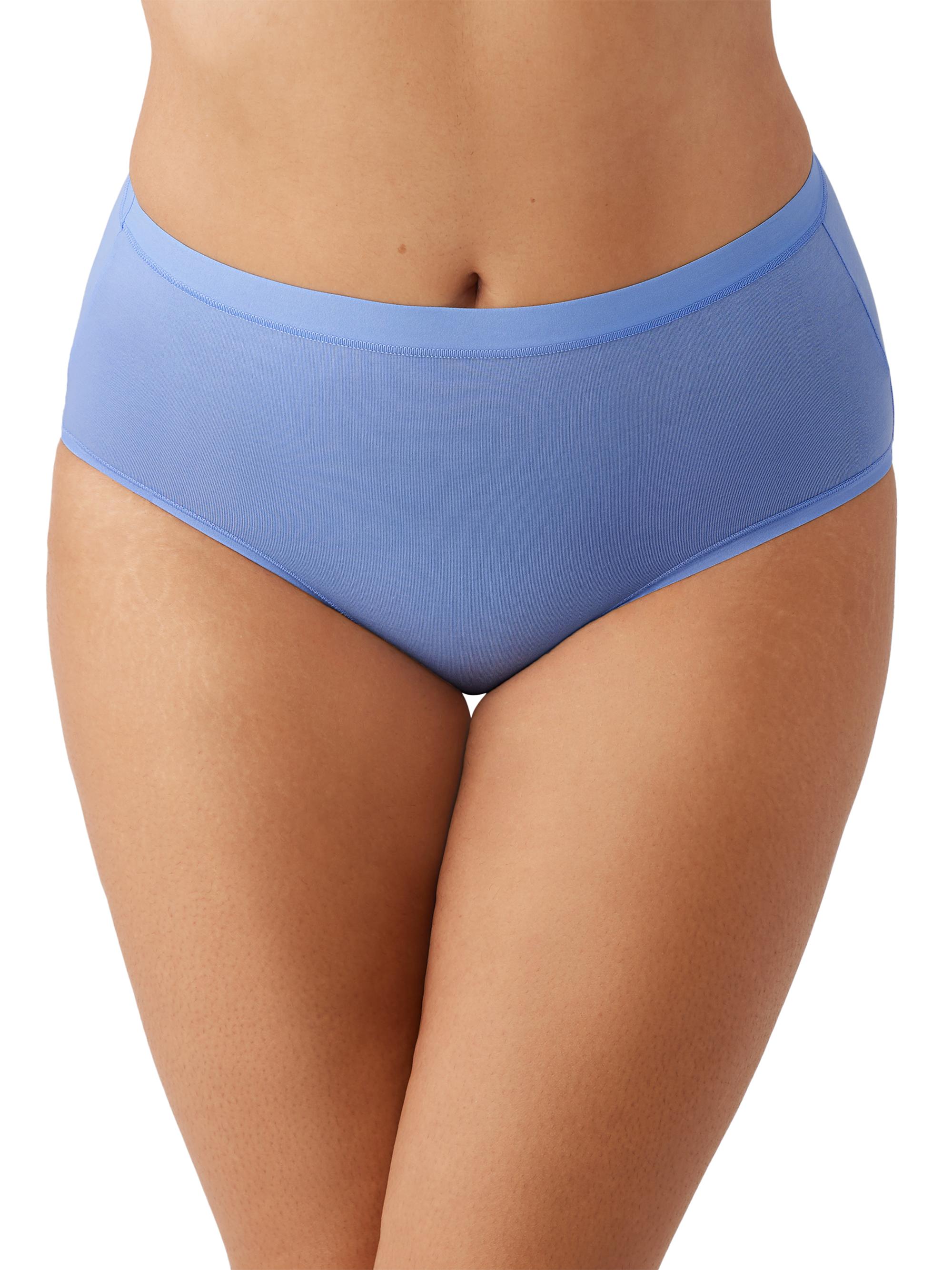 Wacoal Women's Understated High-Waist Briefs - Blue Hydrangea