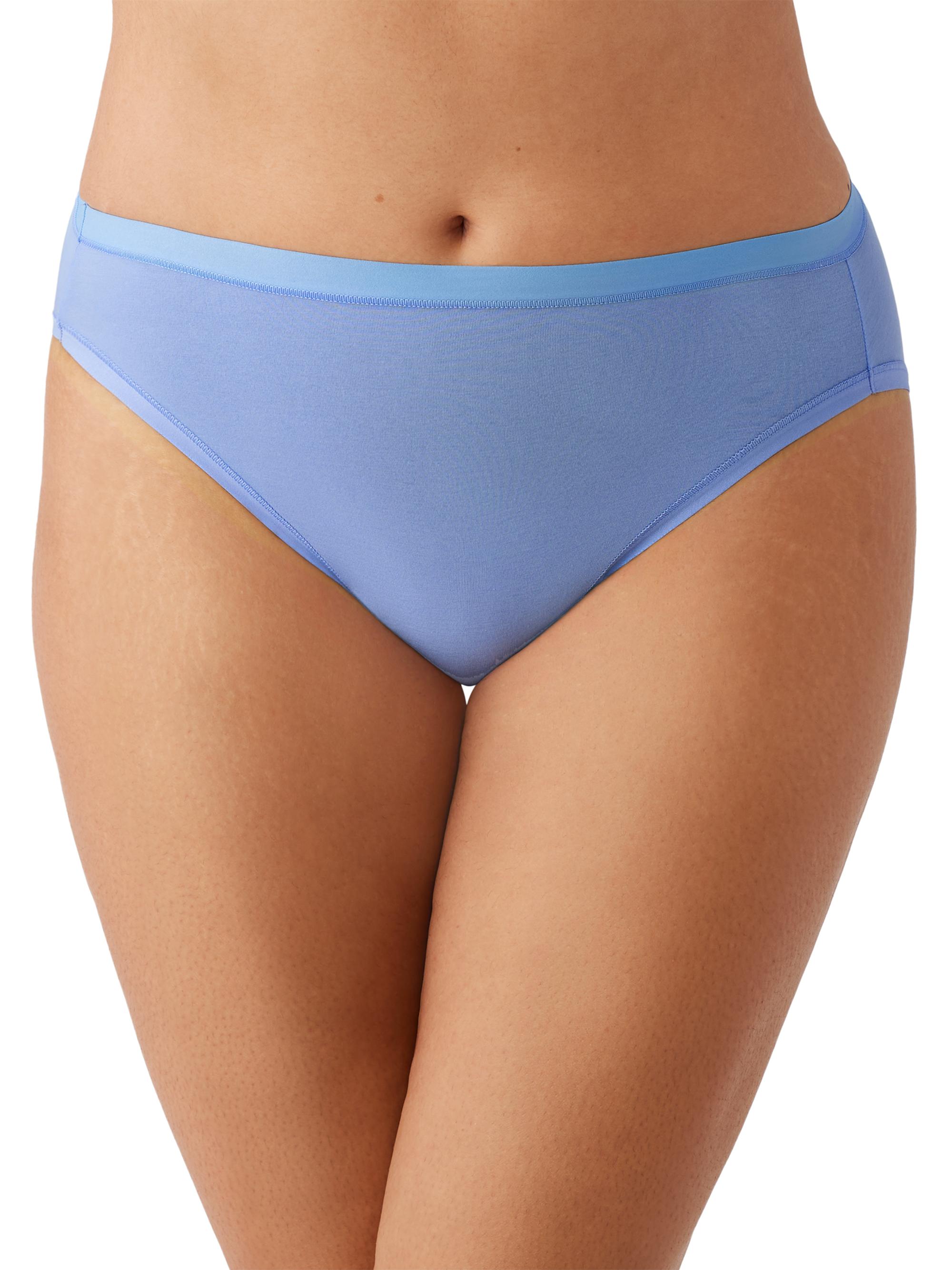 Wacoal Women's High-Waist Briefs - Blue Hydrangea