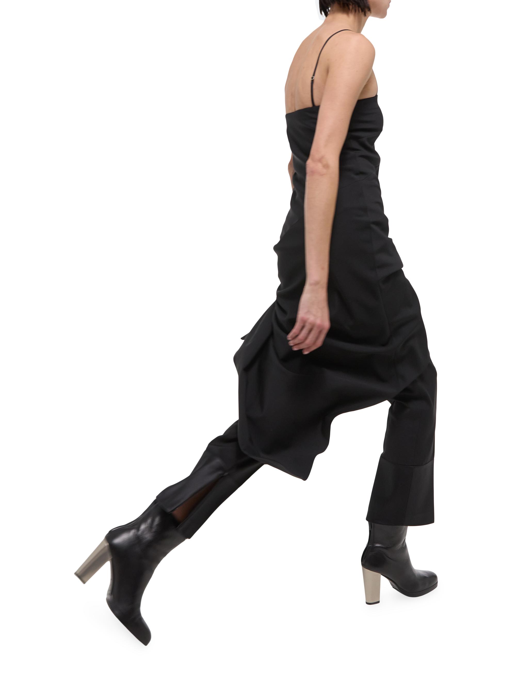 HELMUT LANG✨️変形カットソー　切りっぱなし　ワンピース　USA製 Helmut Lang Wool Asymmetric Midi-Dress | Saks Fifth Avenue