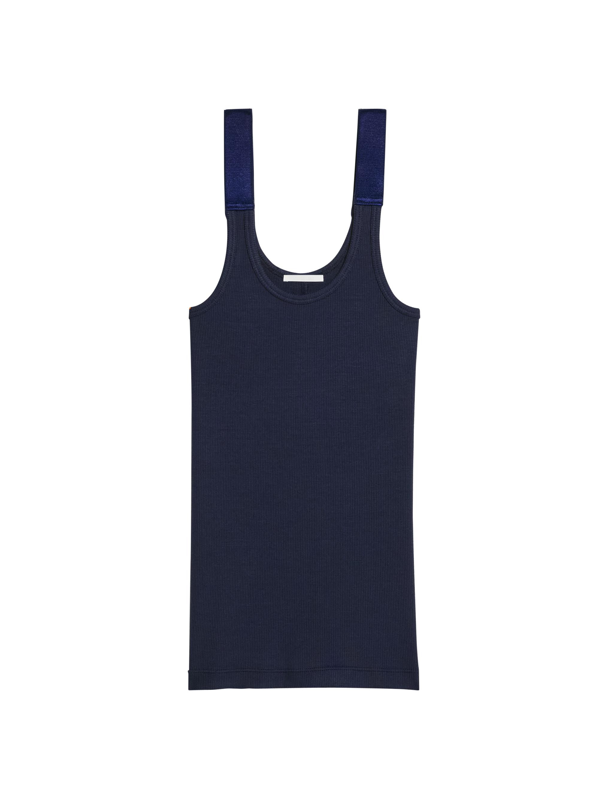 Helmut Lang Women's Compact Knit Tank - Navy