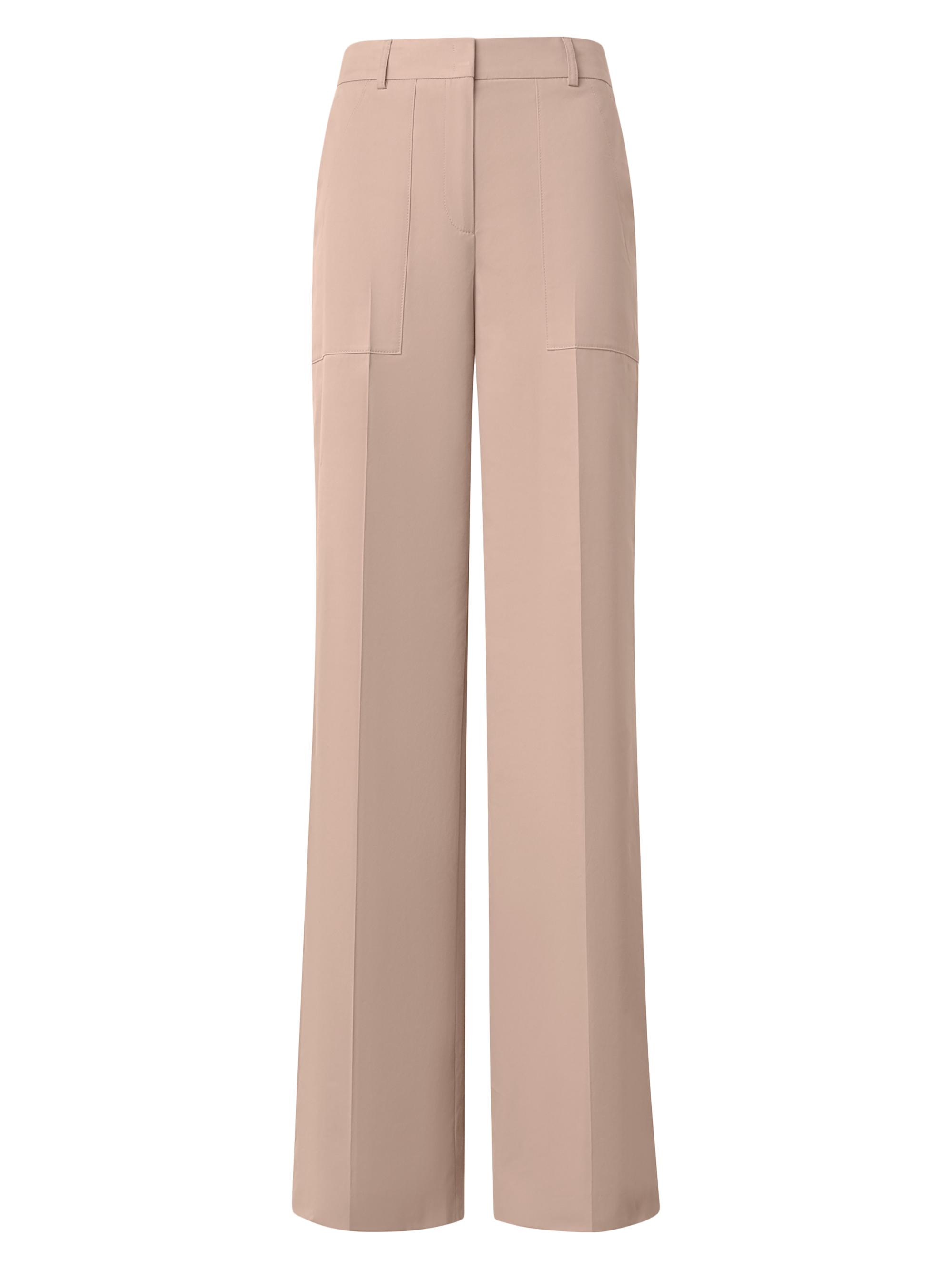 Akris Women's Melin Cotton Straight Pants - Chai