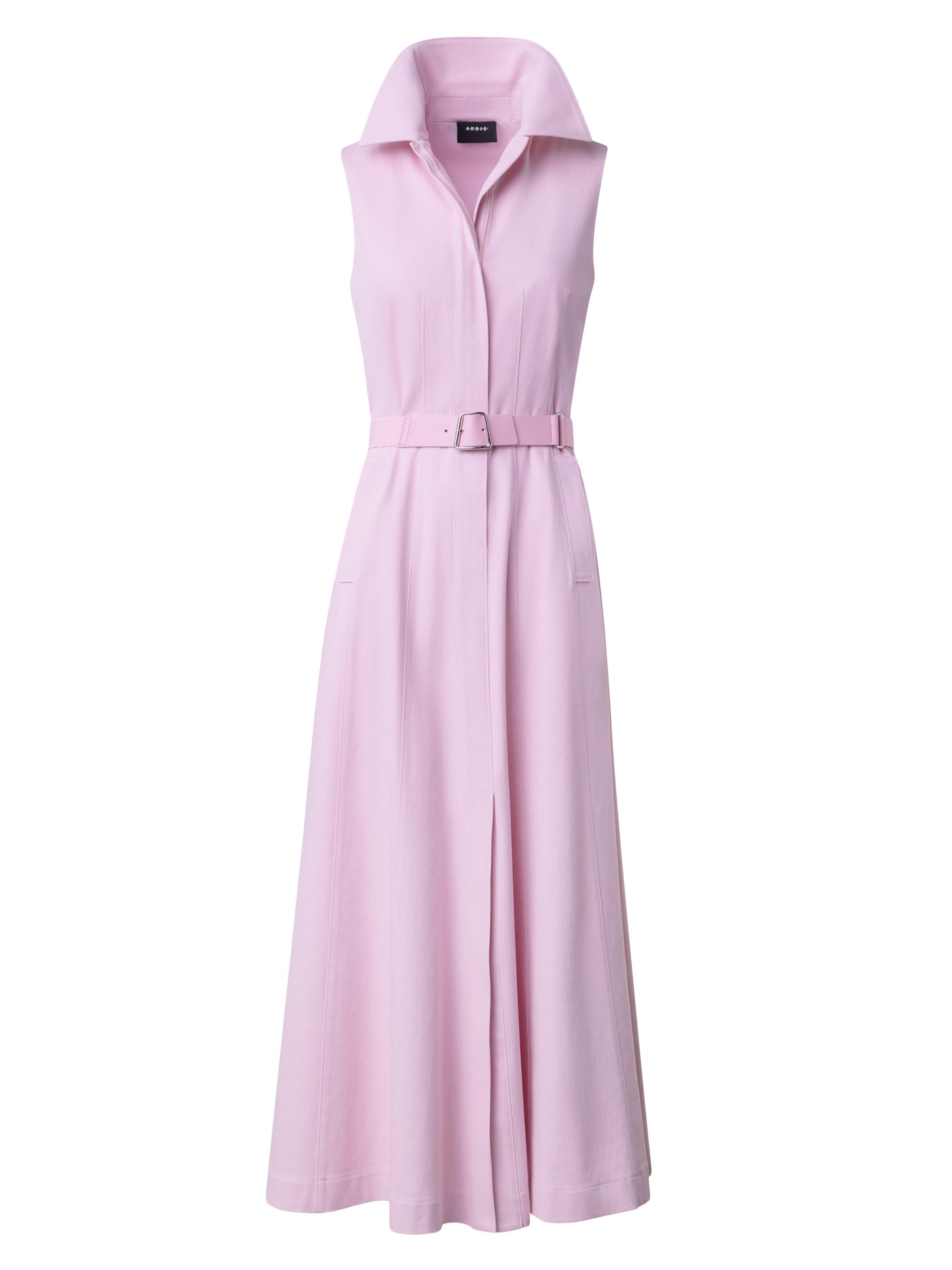 Akris Women's Denim Belted Midi Shirtdress - Lotus