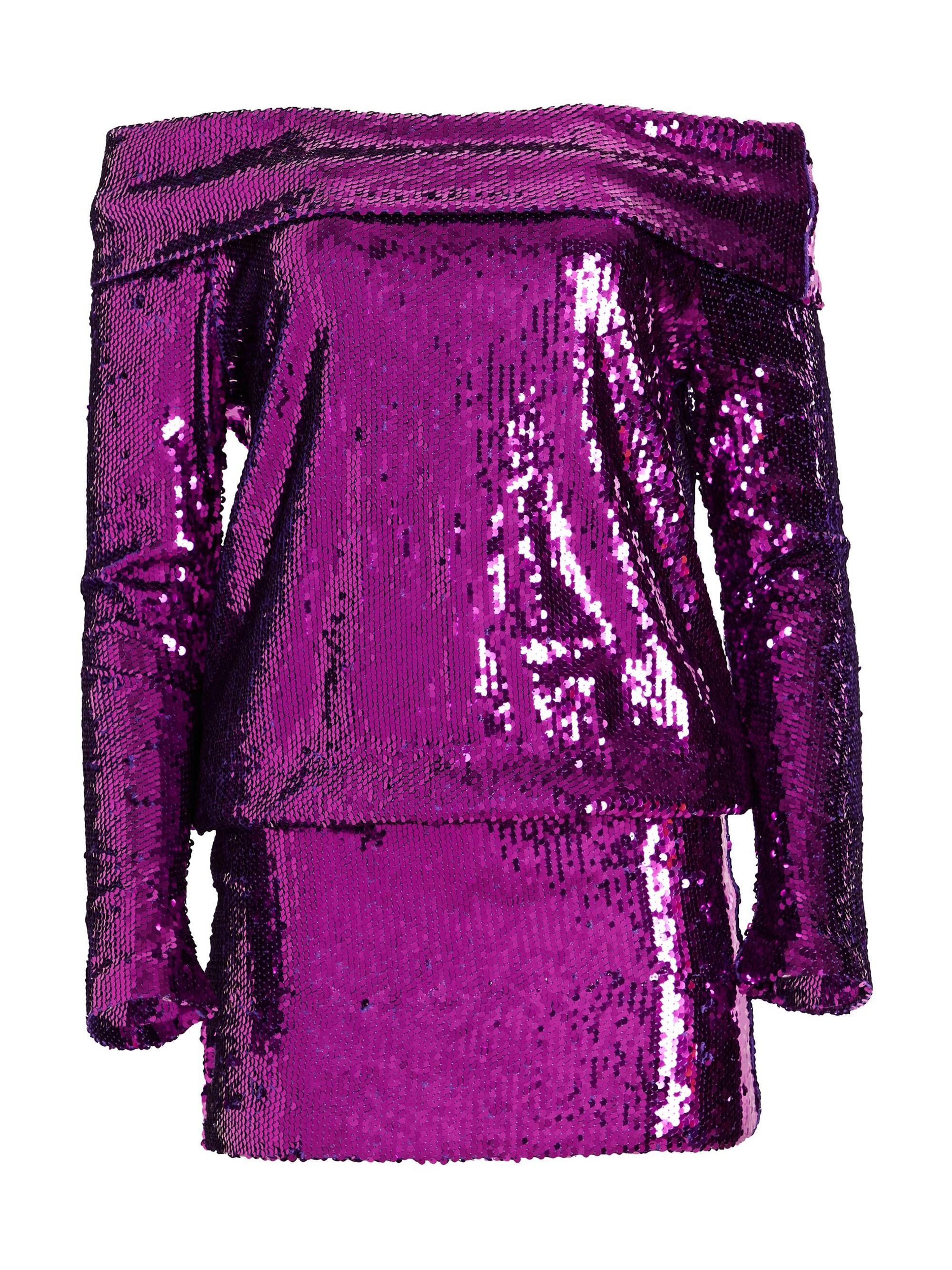 Retrofête Women's Sequin Dress - Amethyst