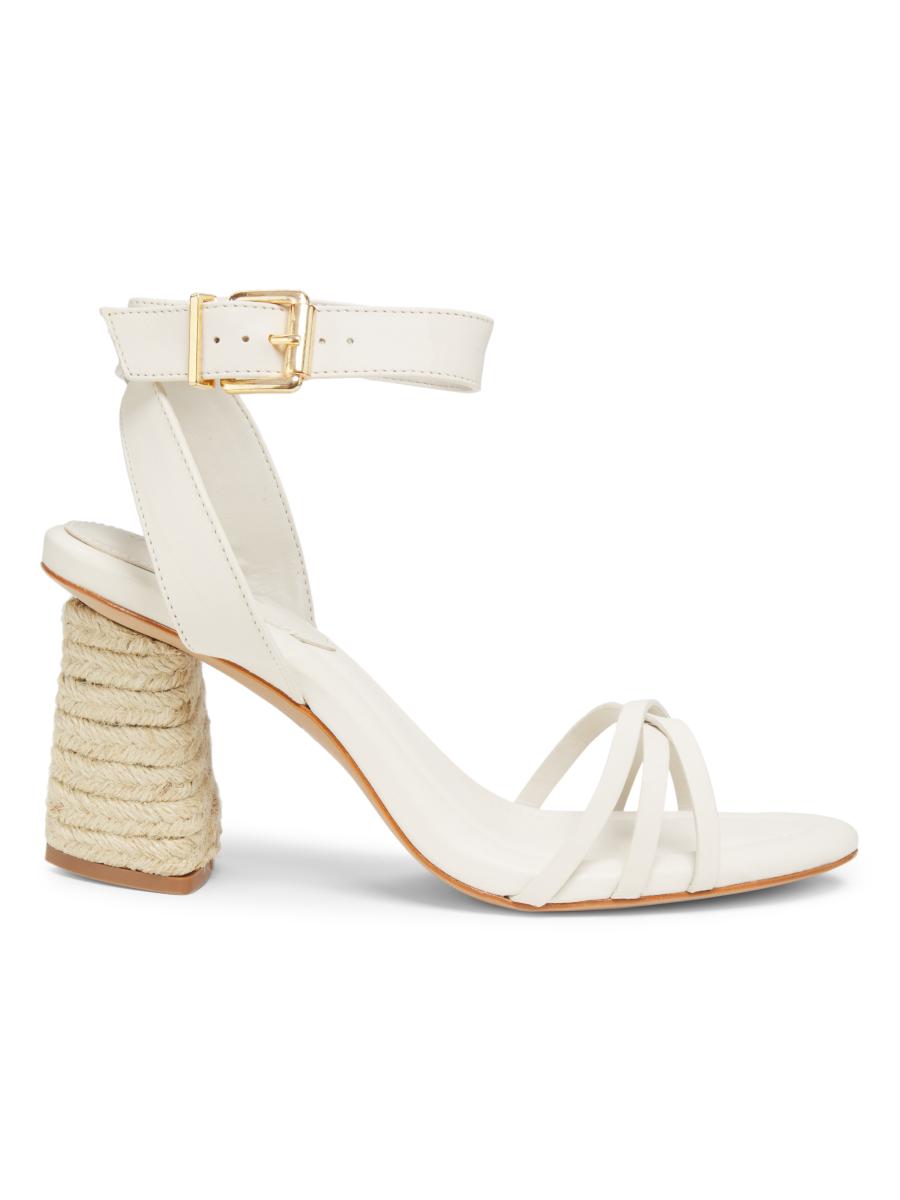 Schutz Alexandra 90MM Leather Sandals | Saks Fifth Avenue