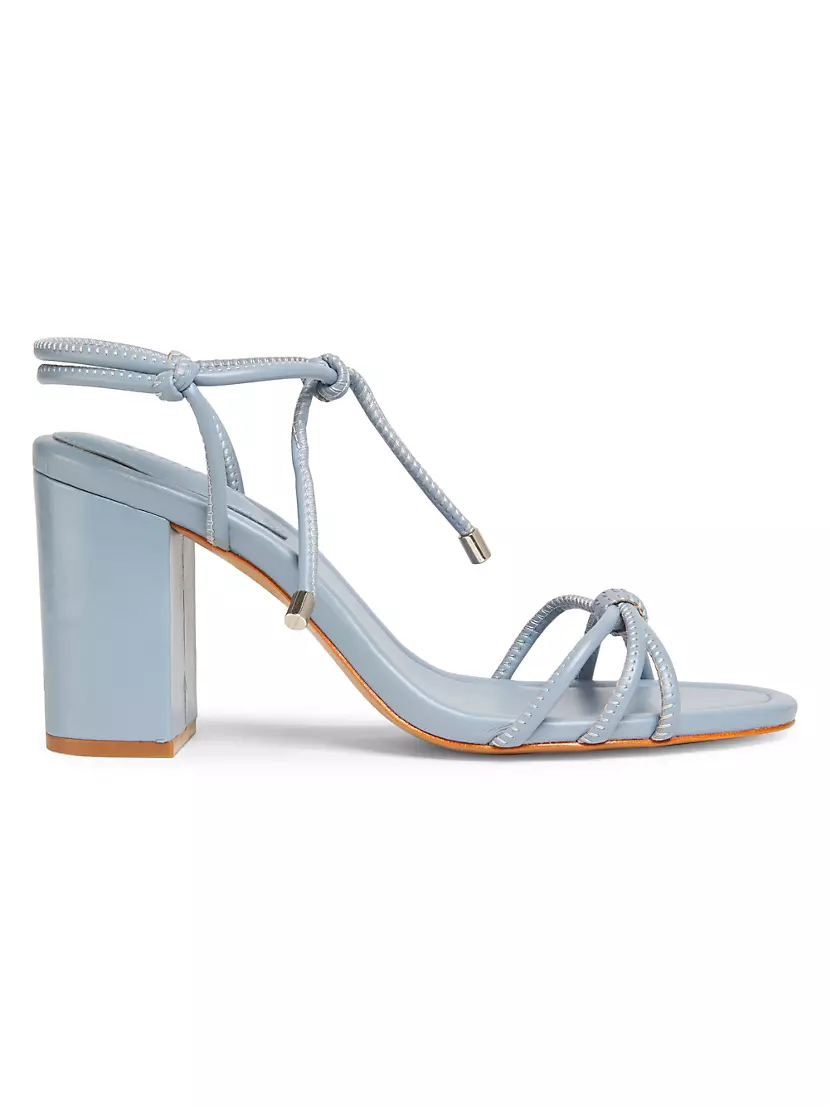 Kate High Block 90MM Leather Sandals