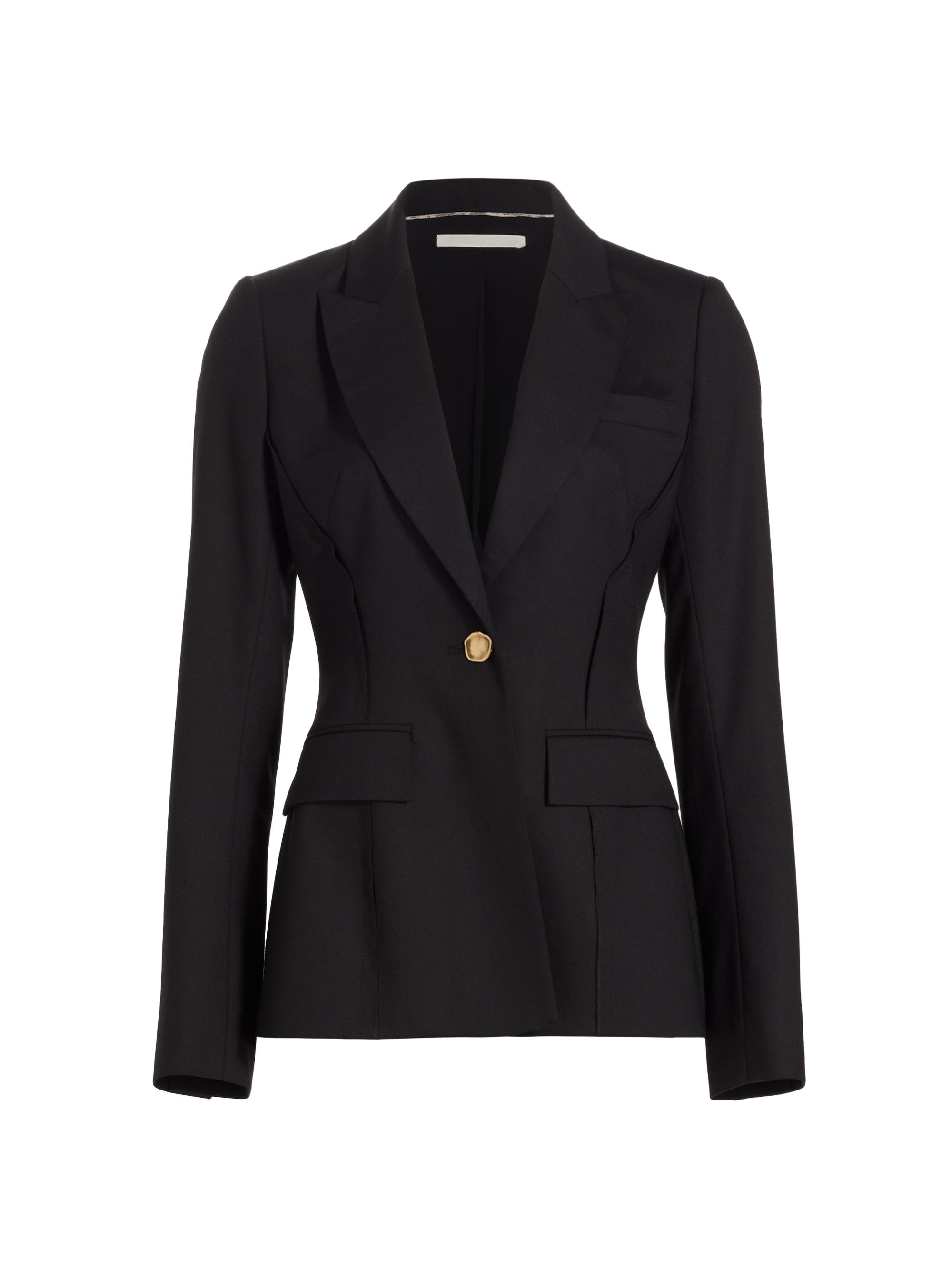 Jason Wu Collection Women's Fitted Wool Blazer - Black
