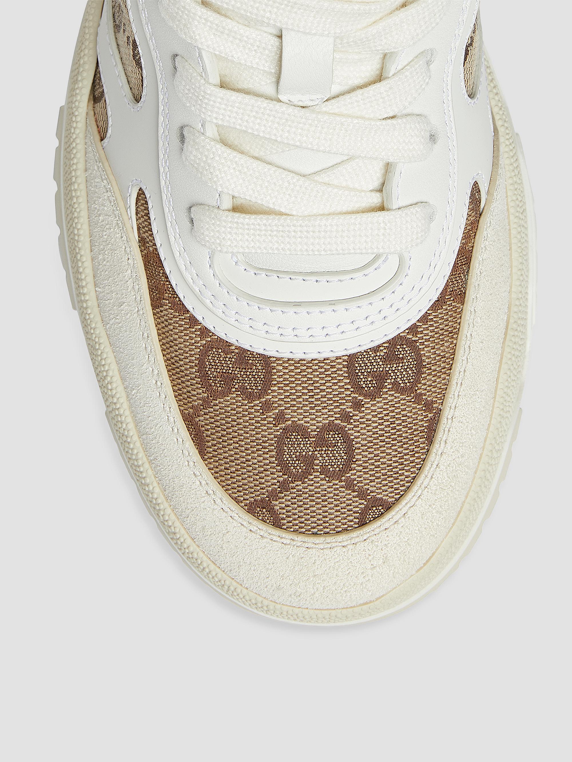 Gucci Re-Web Leather Sneakers | Saks Fifth Avenue
