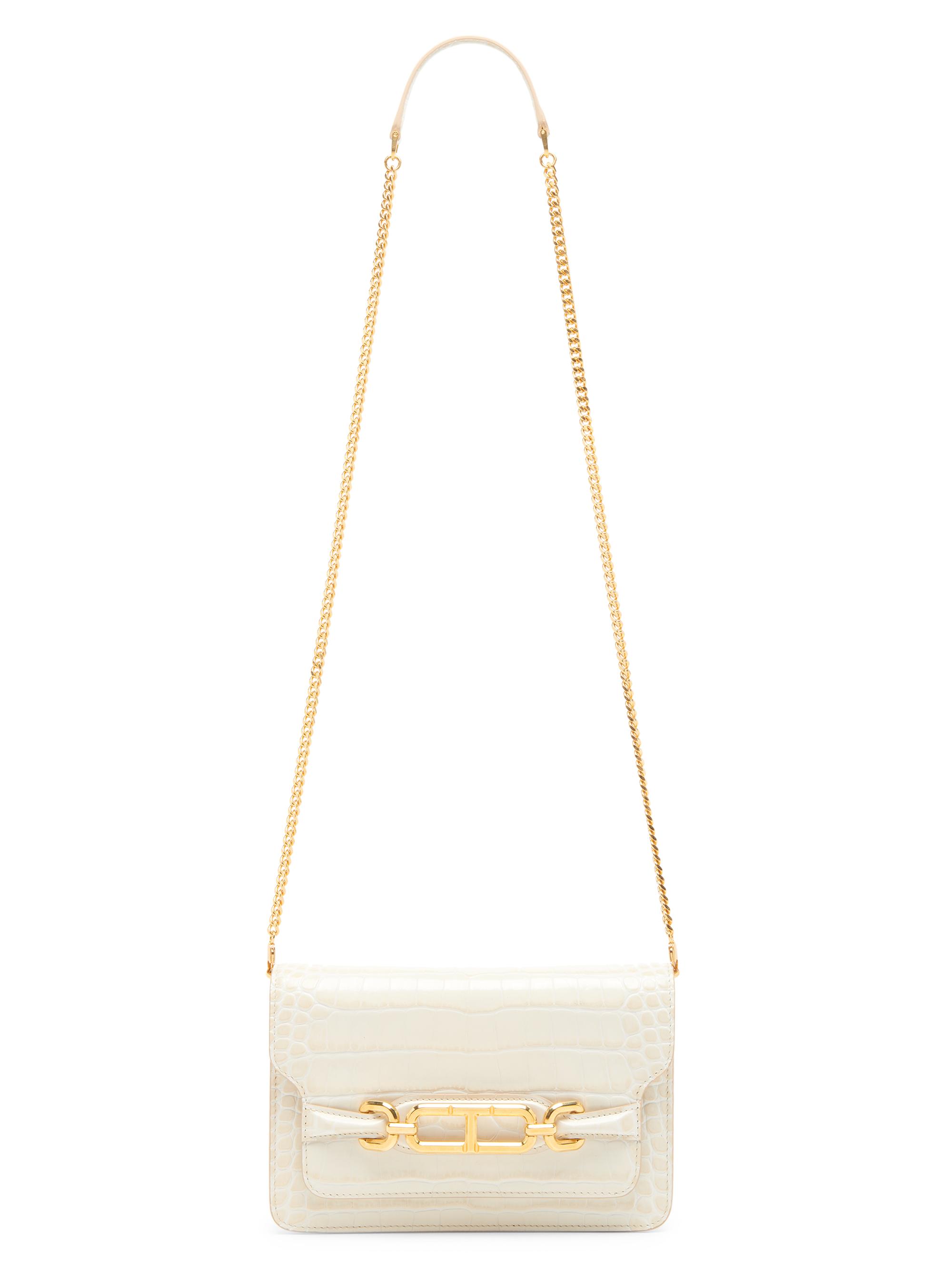 TOM FORD Women's  Crocodile-Embossed Leather Shoulder Bag -