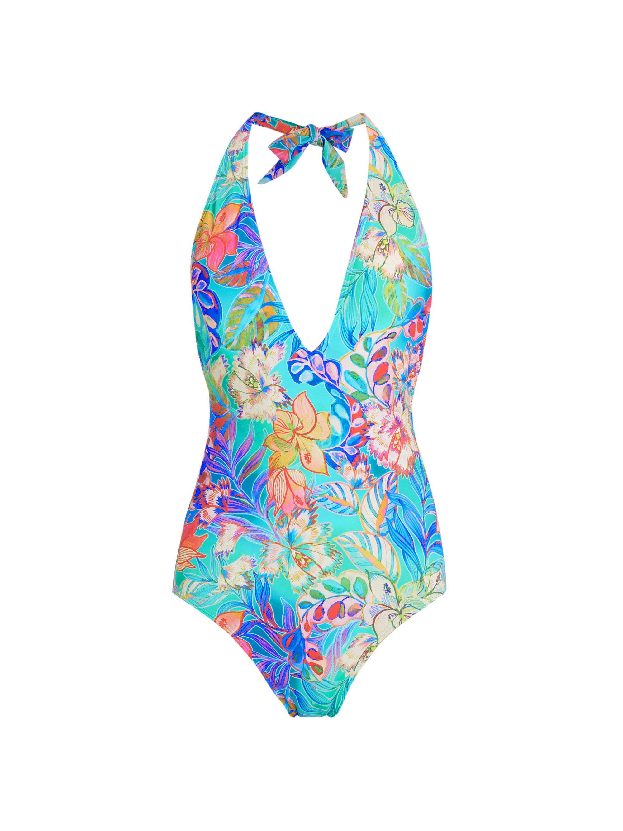 Johnny Was Women's Helena Floral One-Piece Swimsuit