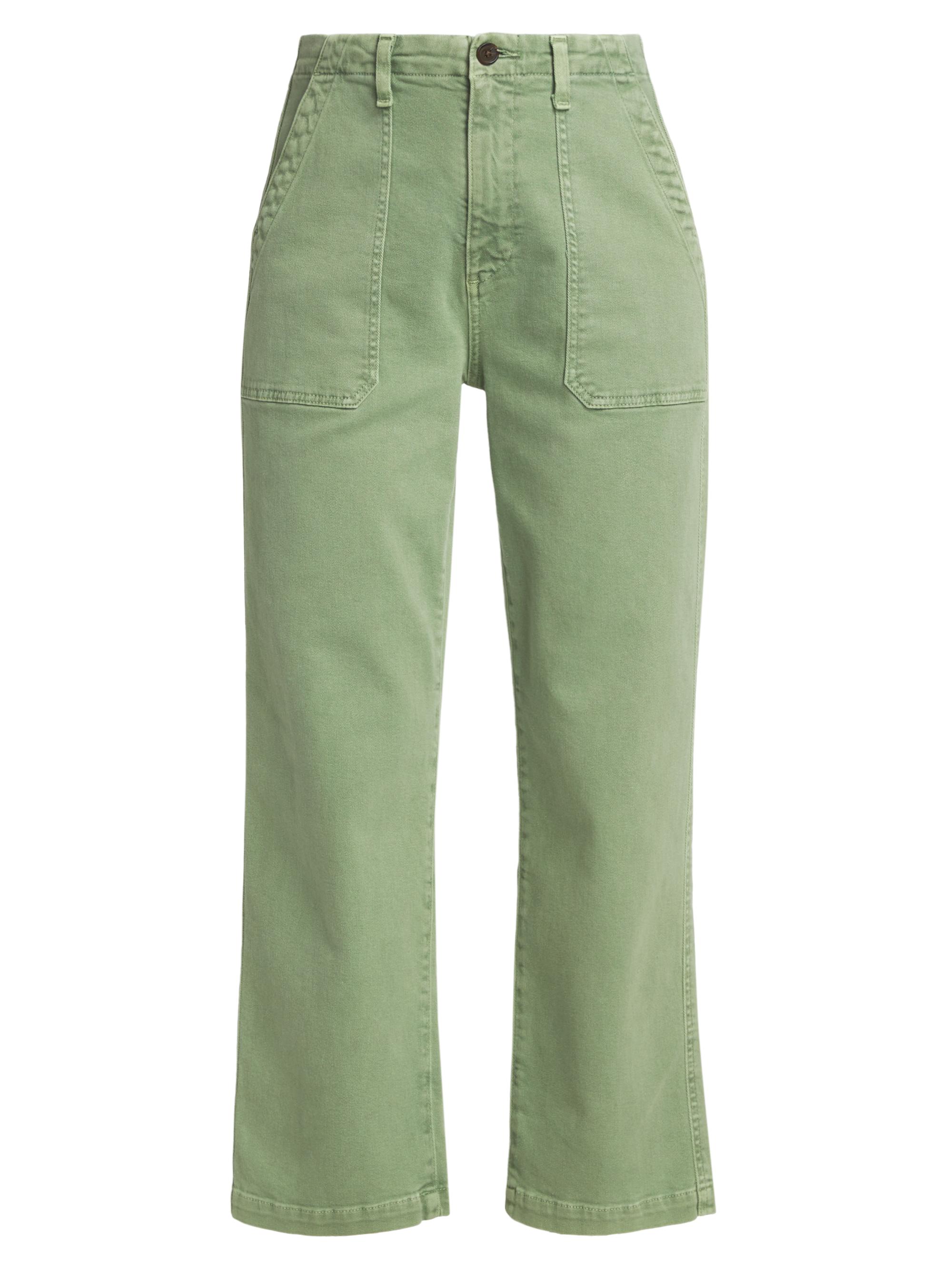 AG Jeans Women's Analeigh Denim Trousers - Sulfur Forest Pike