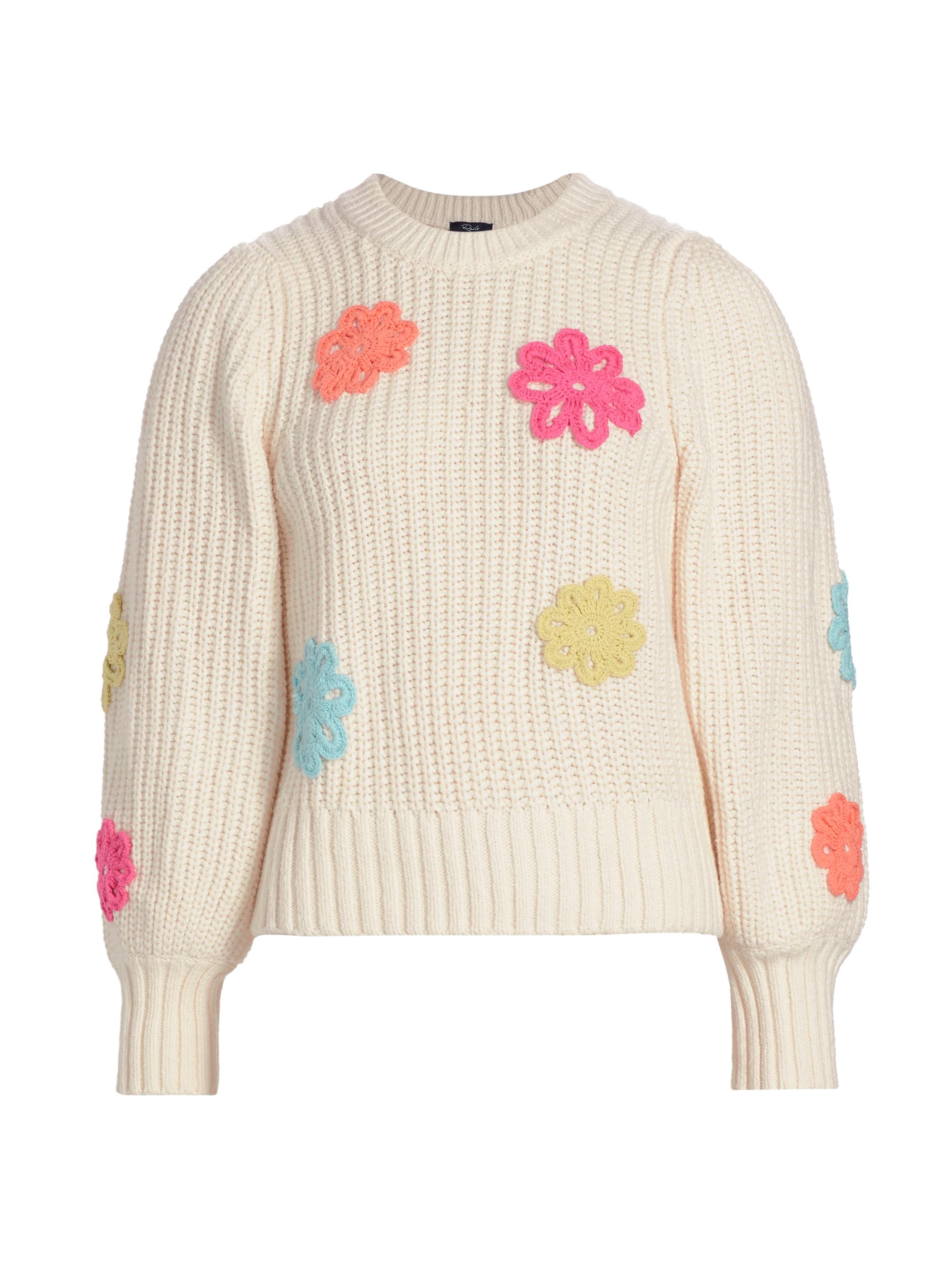 Rails Women's Romi Cable-Knit Sweater -  Multi Daisies