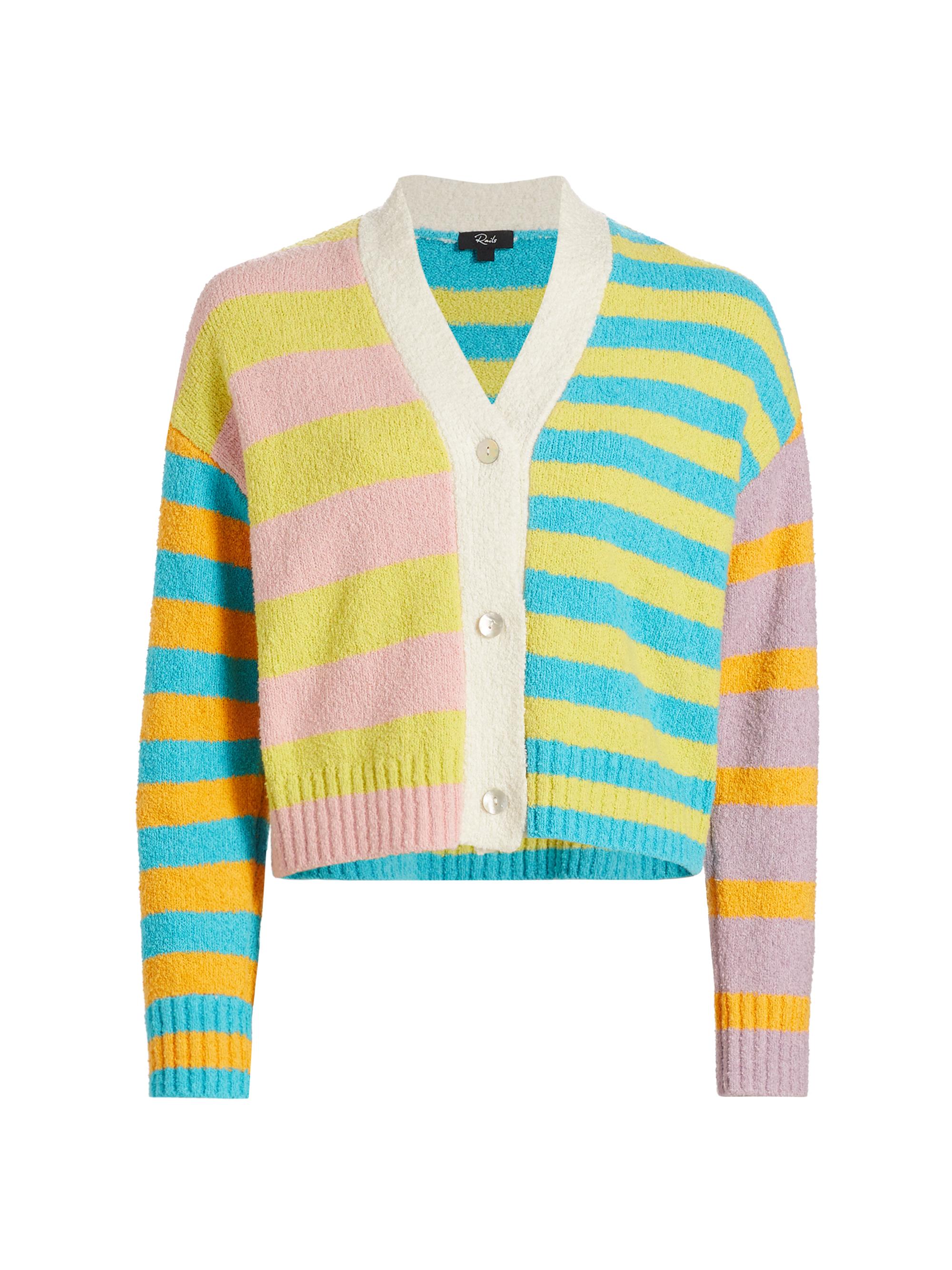 Rails Women's Geneva Striped Cardigan - Mixed Stripe