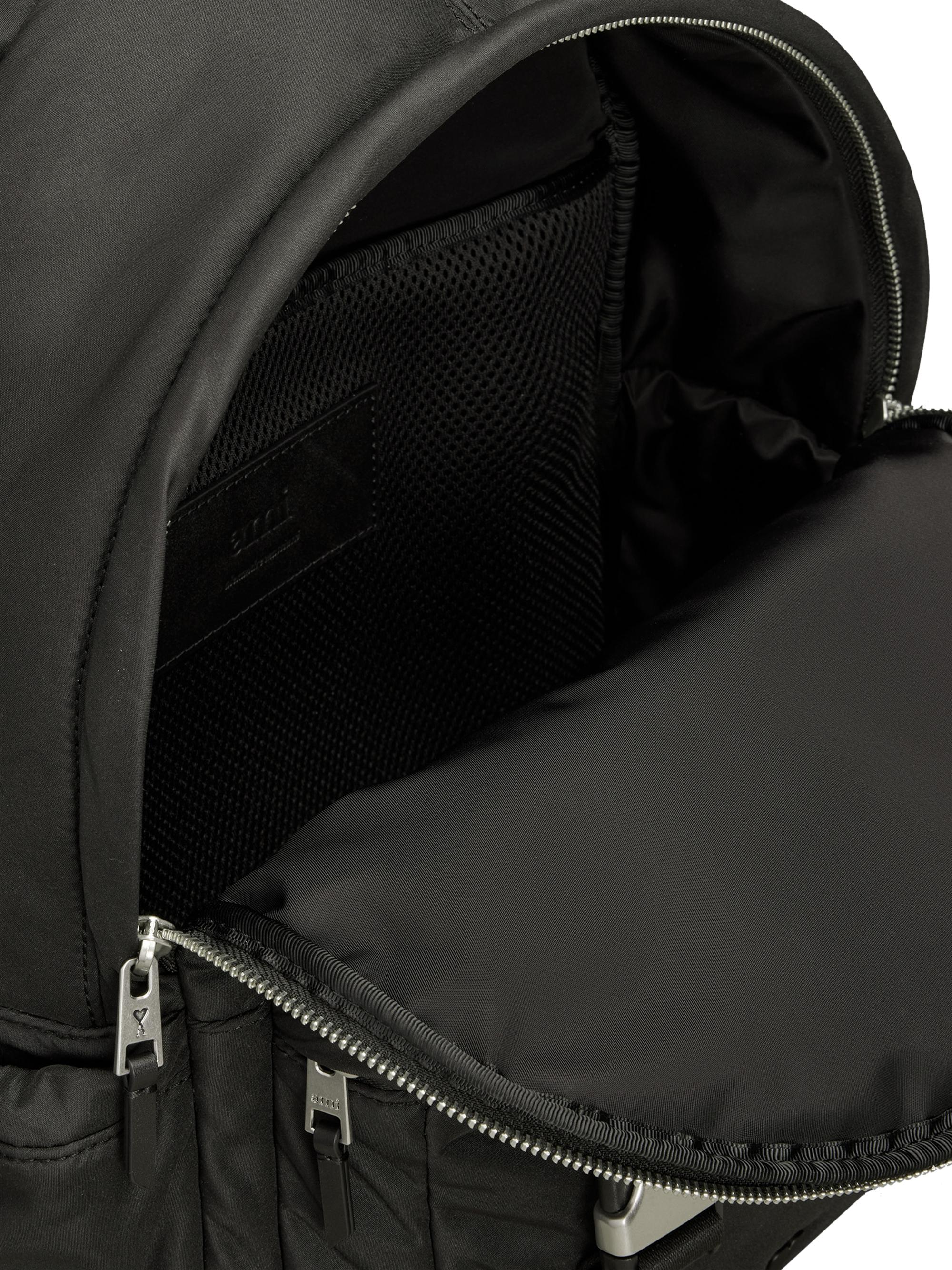 AMI DE COEUR バックパック ブラック AMI Paris Ami De Coeur Backpack | Black | FARFETCH
