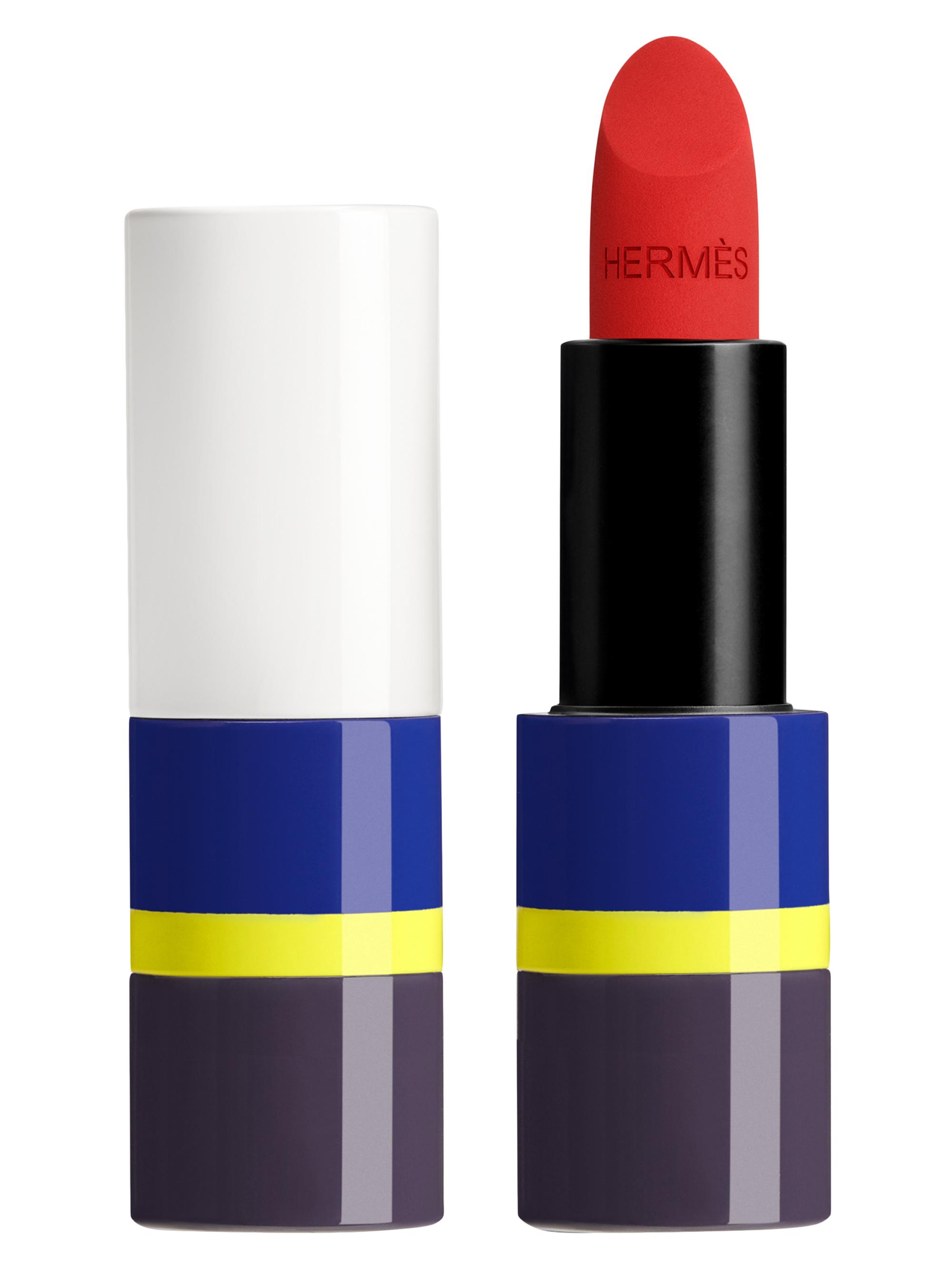 HERMESリップ Rouge Hermes Satin Lipstick (Rouge Casaque 64 Satine) 3.5g/0.12oz