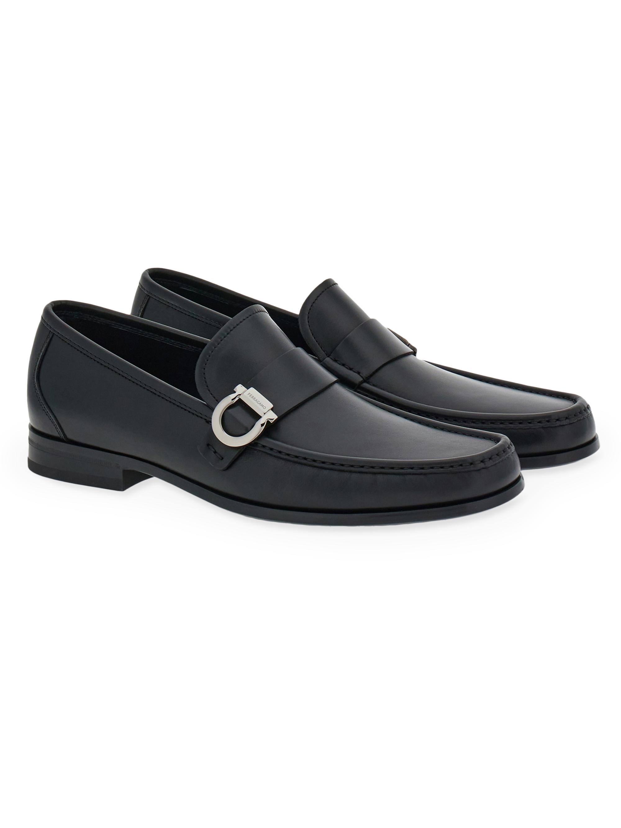 FERRAGAMO Caspian Leather Loafers | Saks Fifth Avenue