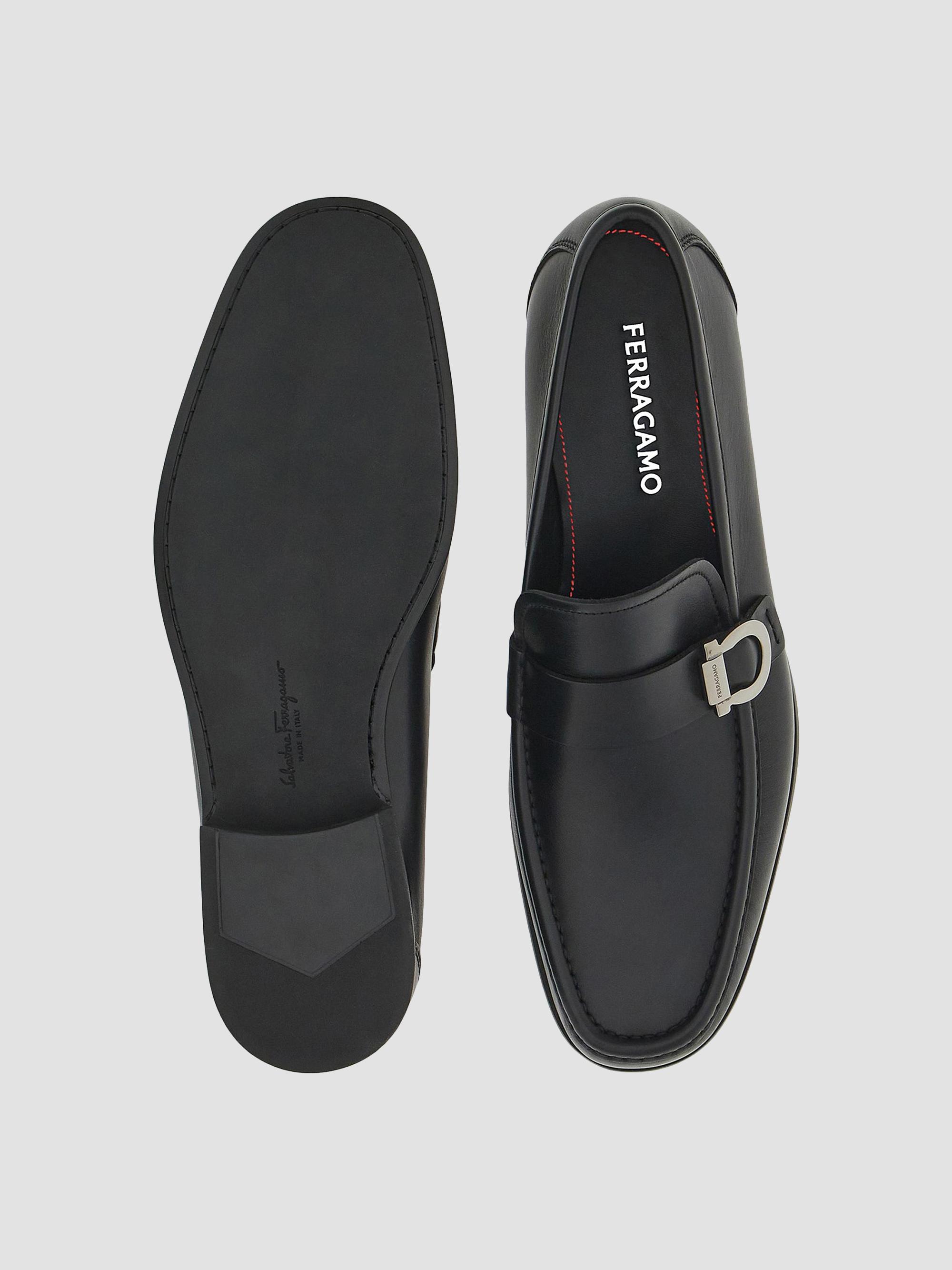 SALVATORE FERRAGAMO Italian leather loafers Penny loafer - Men | Ferragamo main image 4