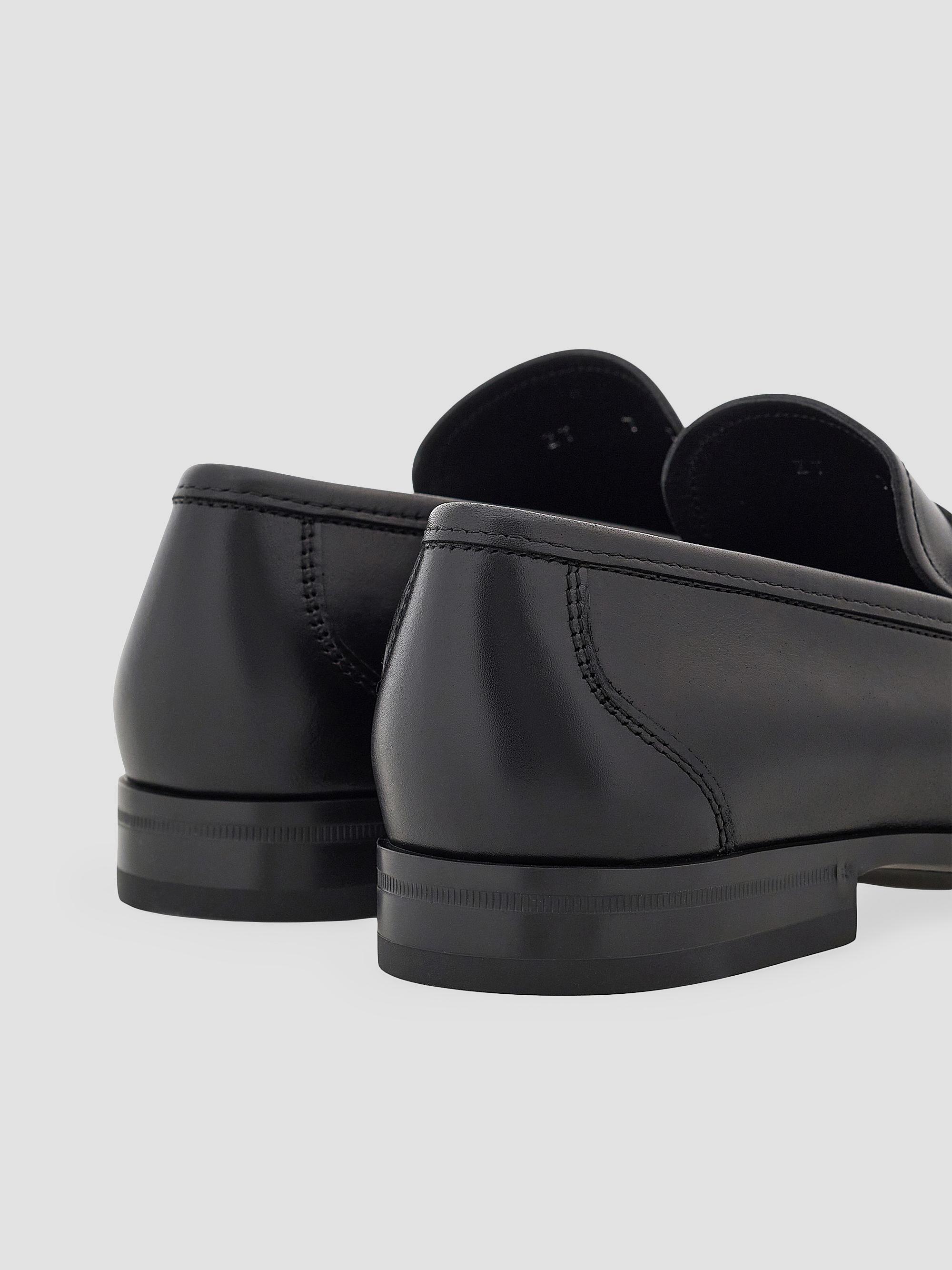 FERRAGAMO Caspian Leather Loafers | Saks Fifth Avenue display picture 3