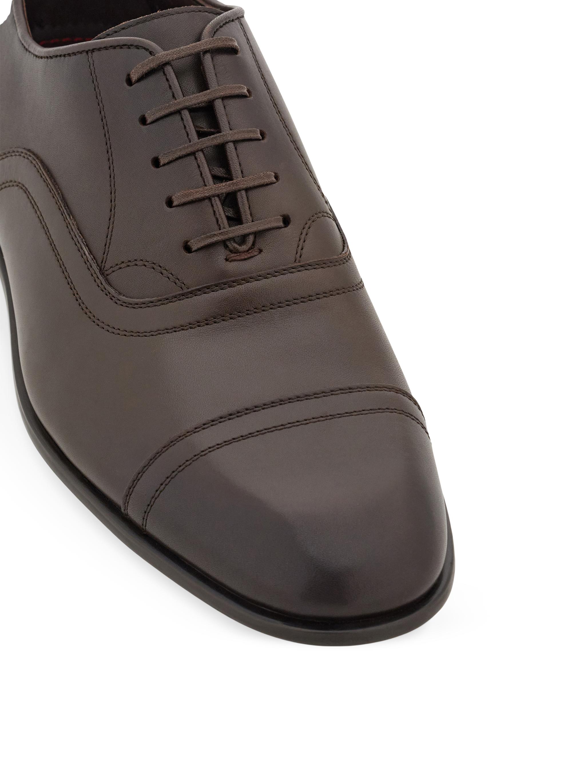 Ferragamo dark brown calf leather oxfords | 11.5D Amazon.com | Ferragamo SEUL (D/Medium) Leather Cap Toe  main image 2