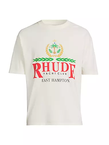 East Hampton Crest Cotton T-Shirt