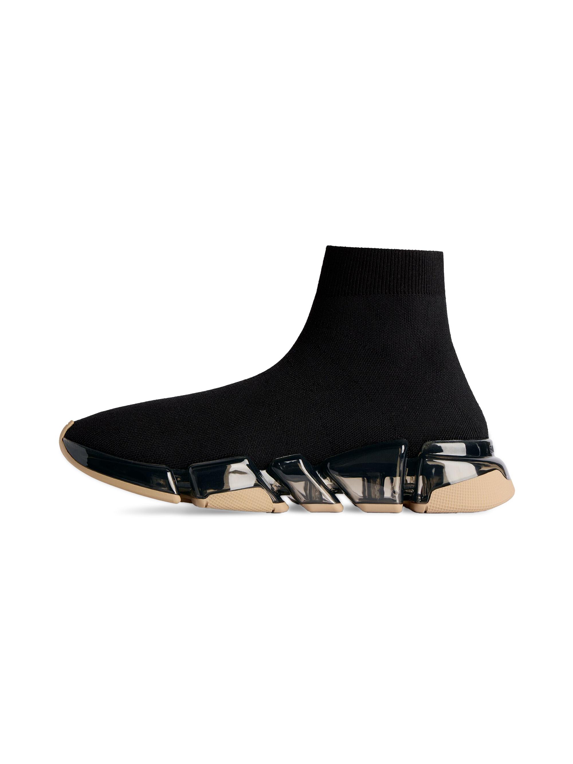 Balenciaga Speed 2.0 Full Clear Sole Knit Sneakers | Saks Fifth Avenue