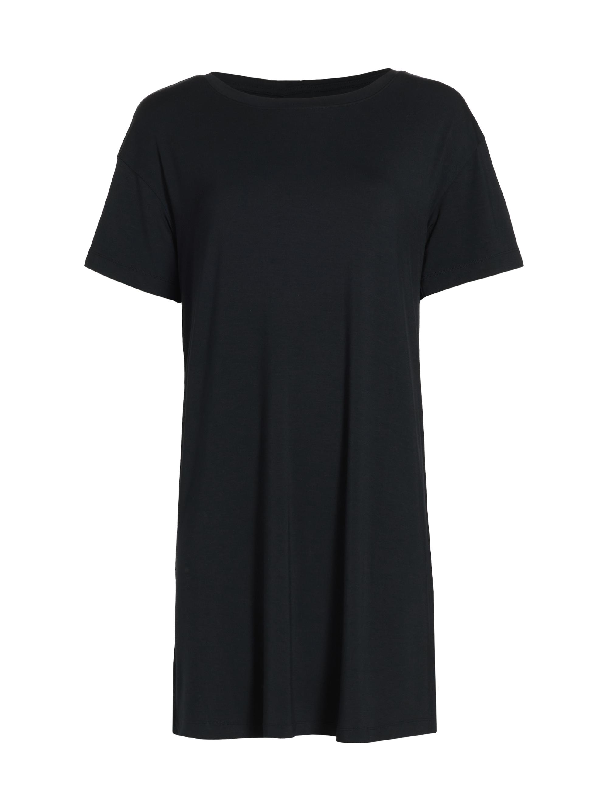 Eberjey Women's Gisele Everyday Jersey Sleepshirt - Black