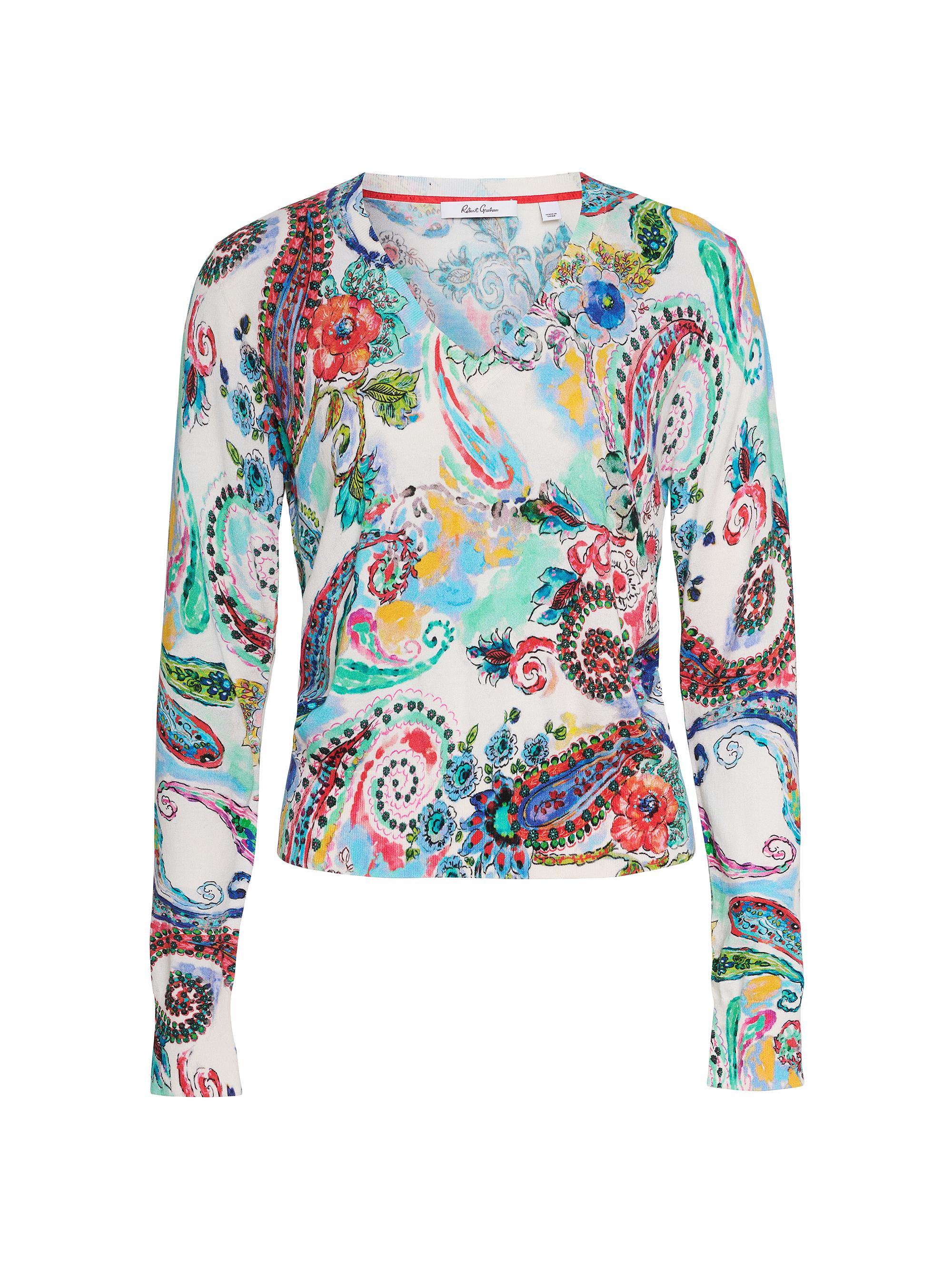 Robert Graham Women's Evelyn Cotton & Silk Sweater