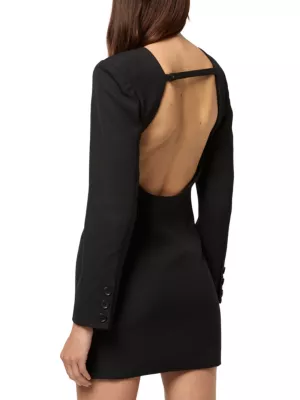 Backless Shift Dress