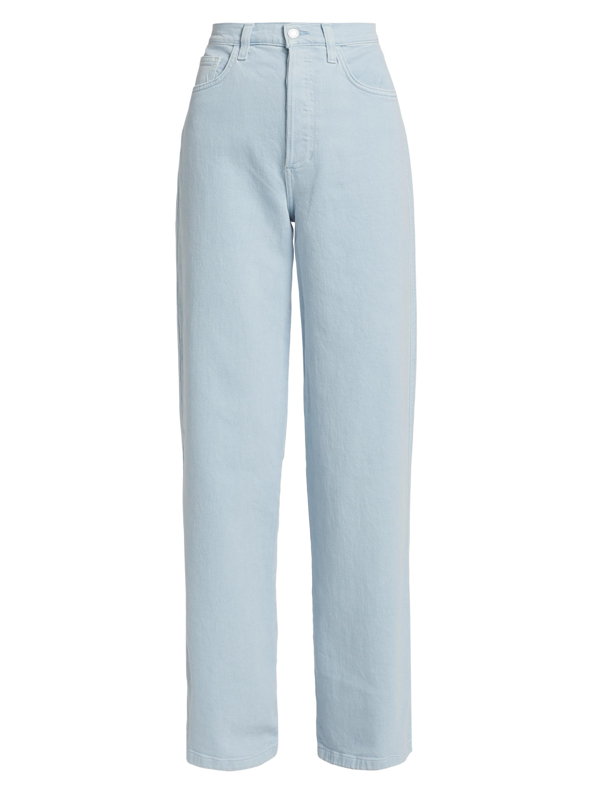 Favorite Daughter Women's The Masha Super High-Rise Wide-Leg Jeans - Coastal