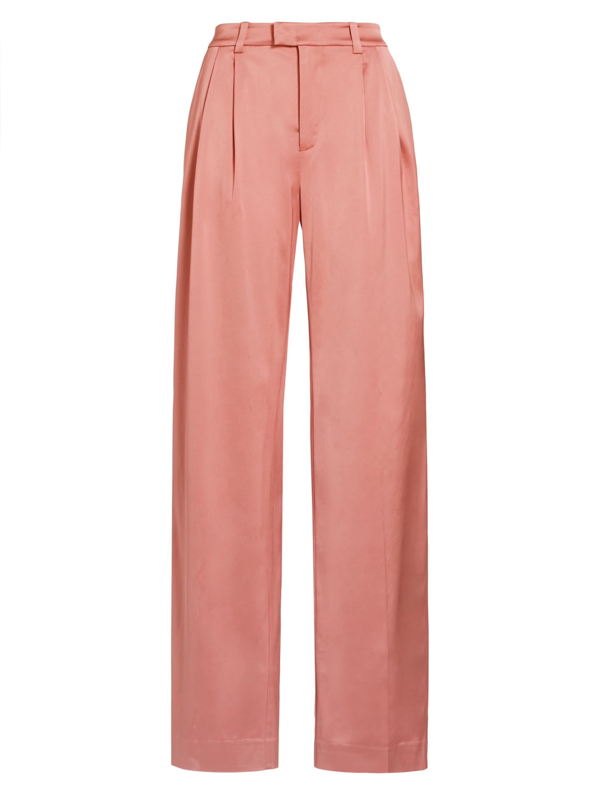 Favorite Daughter Women's The Favorite Satin Pants - Dusty Rose