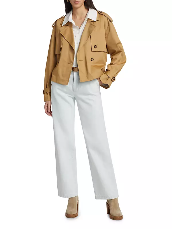 The Cropped Charles Trench Coat
