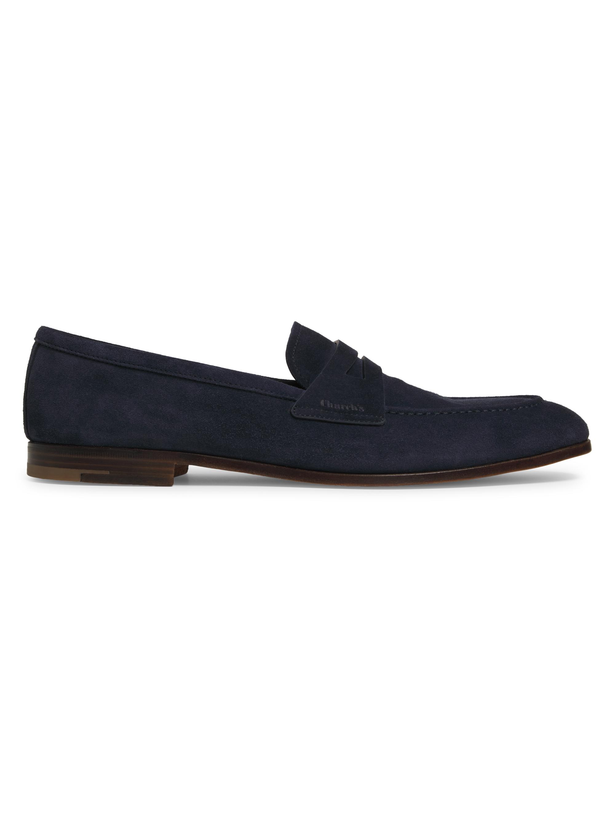 Church's Men's Maesteg Suede Loafers - Navy