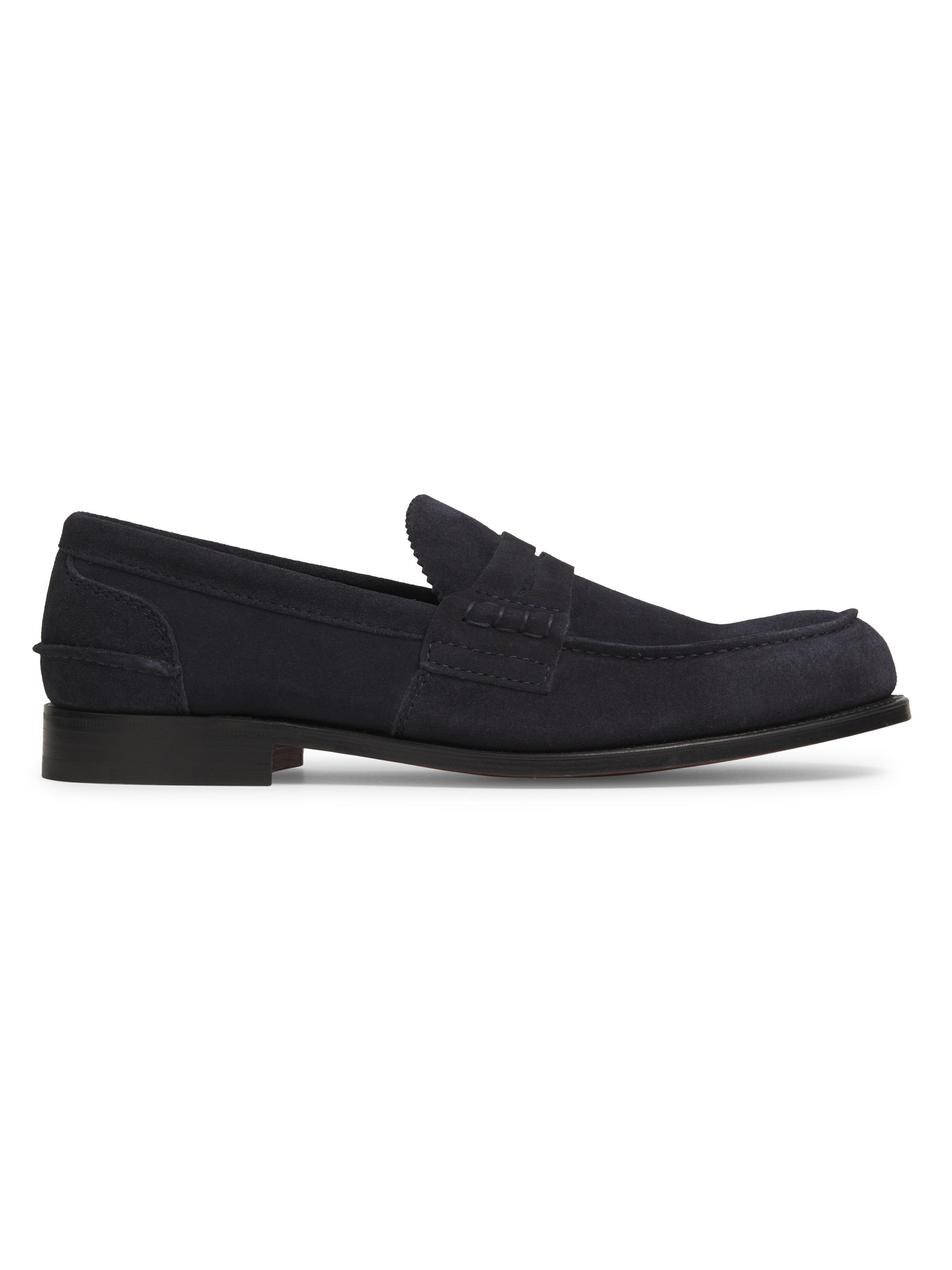 Church's Men's Cotton Gabardine Loafers - Navy