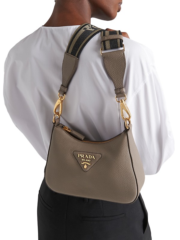Shop Prada Shoulder Bag In Leather | Saks Fifth Avenue Shop Prada Shoulder Bag In Leather | Saks Fifth Avenue
