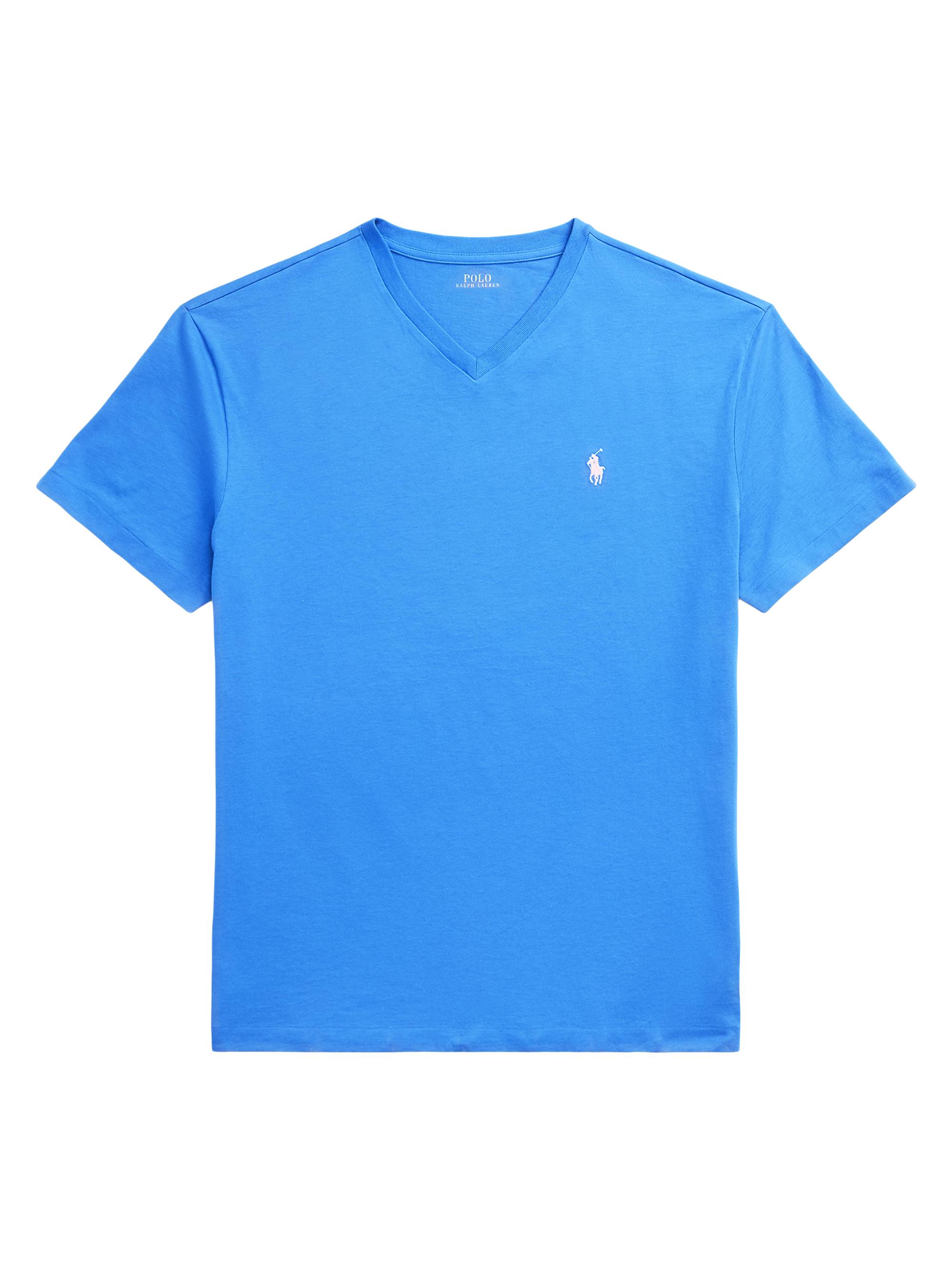 Polo Ralph Lauren Men's Logo Cotton T-Shirt - New England Blue