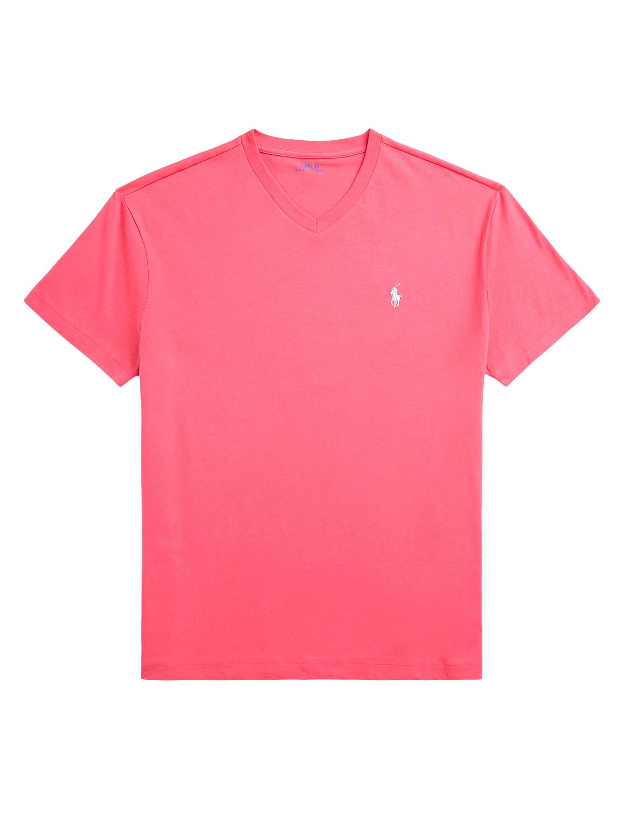Polo Ralph Lauren Men's Logo Cotton T-Shirt - Pale Red