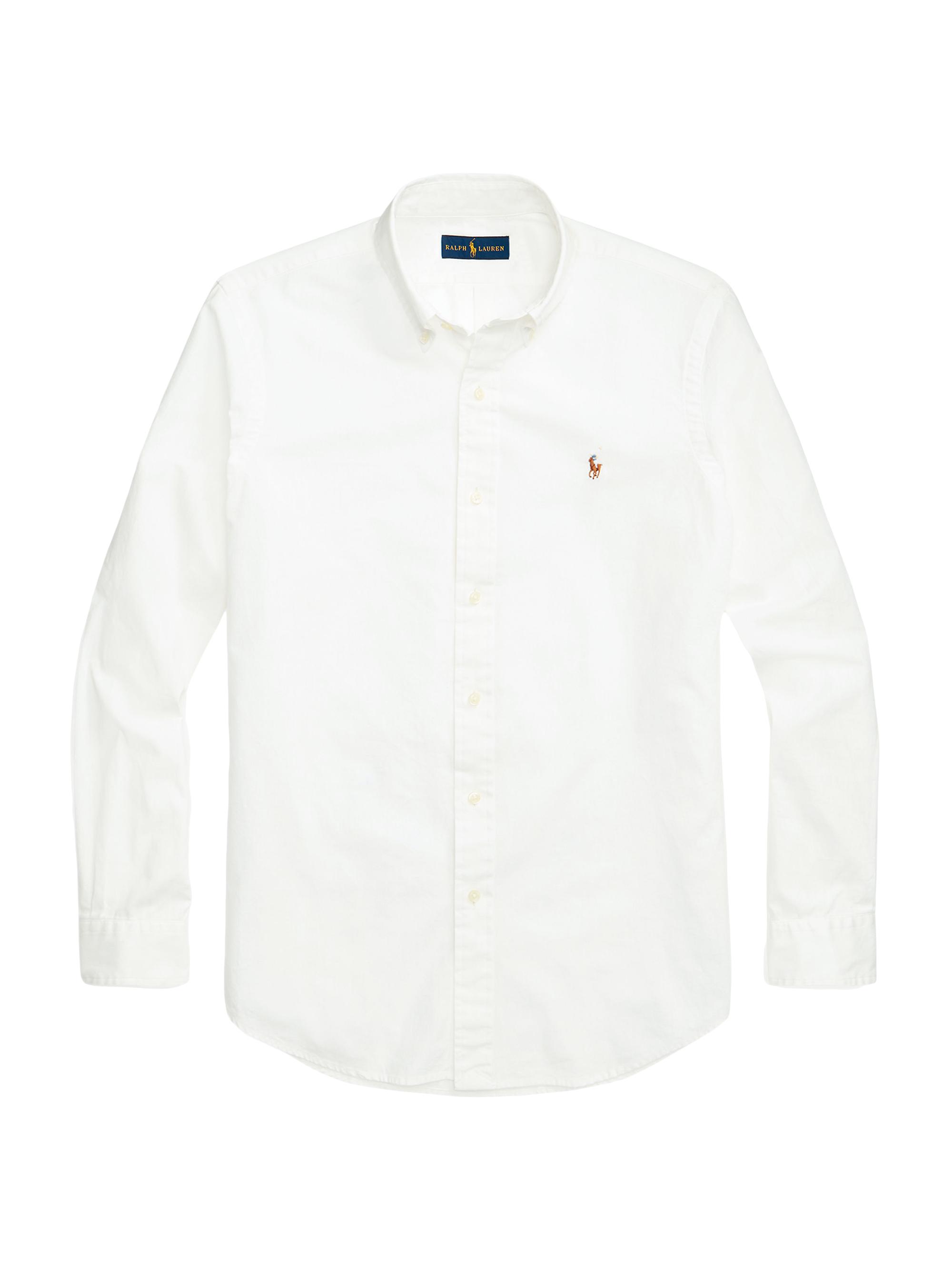 Polo Ralph Lauren Men's Chambray Sport Shirt - White