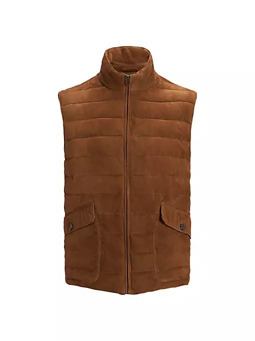 Polo Ralph Lauren - South Kent Quilted Suede Vest