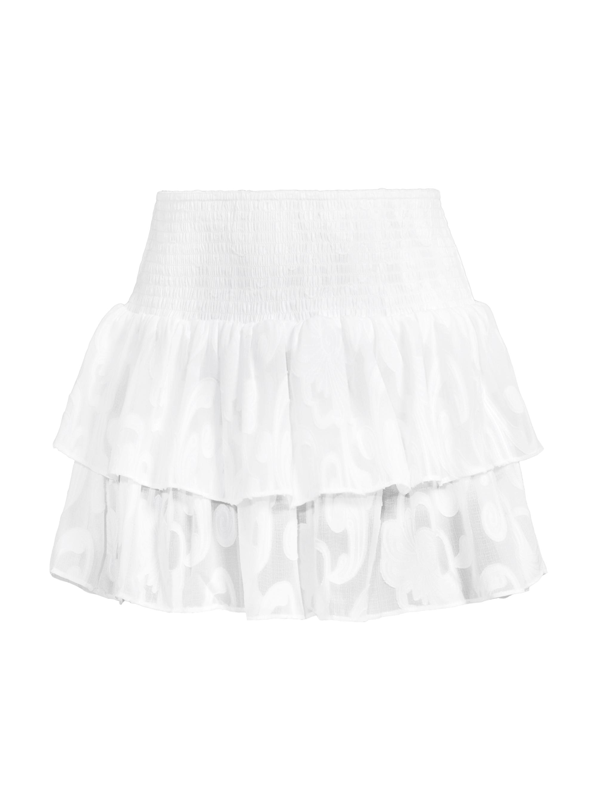 Lilly Pulitzer Women's Tahlia Tiered Cover-Up Skirt - Resort White